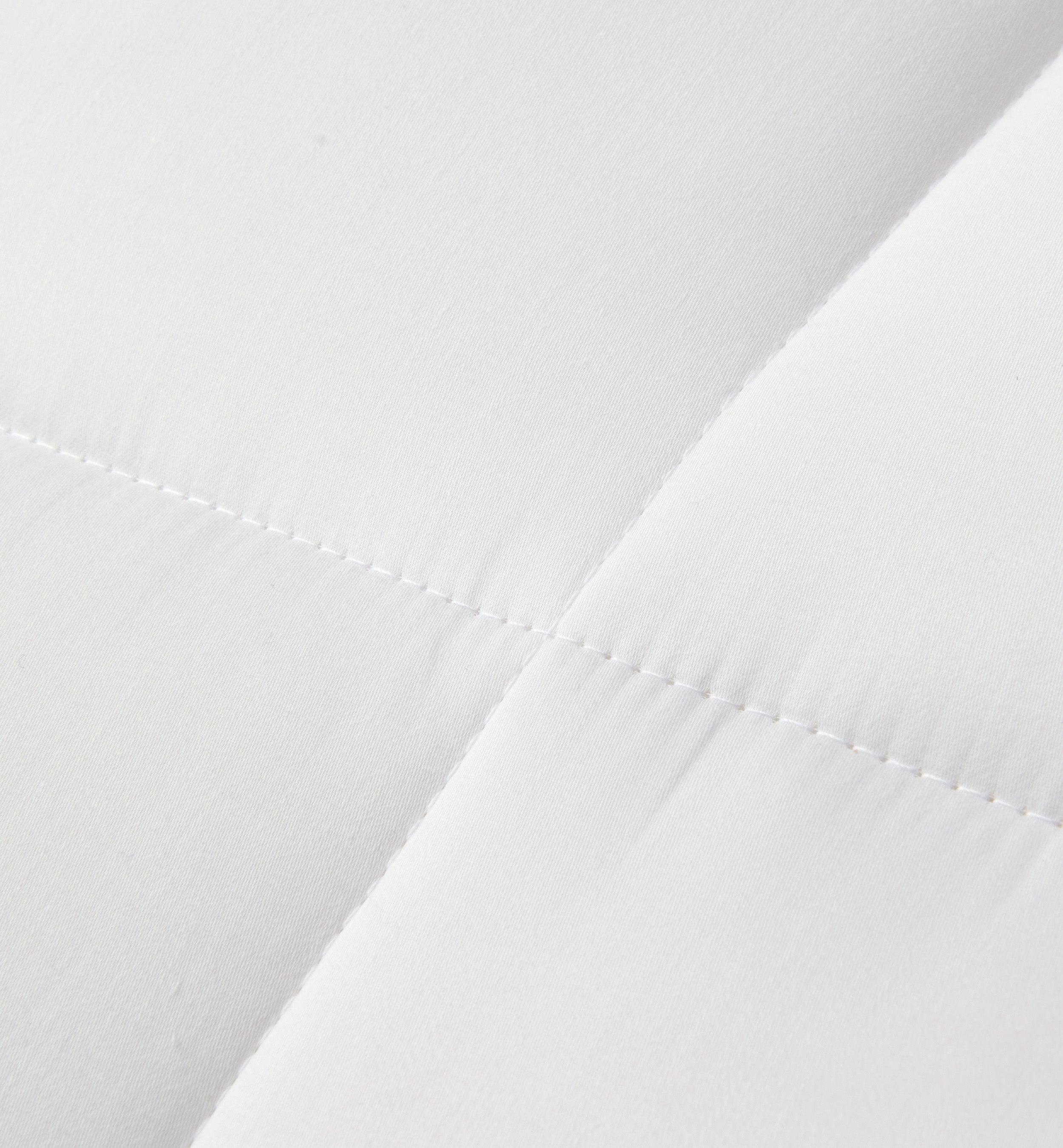 Cotton TENCEL™ Down Alternative Mattress Topper - Double Stitch By Bedsure