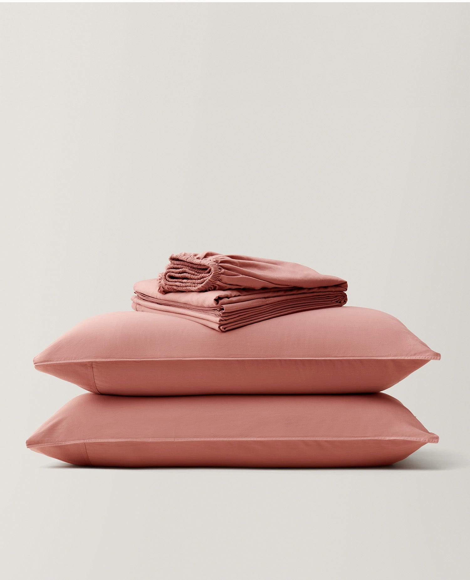 Cotton TENCEL™ Sateen Sheet Set - Double Stitch By Bedsure