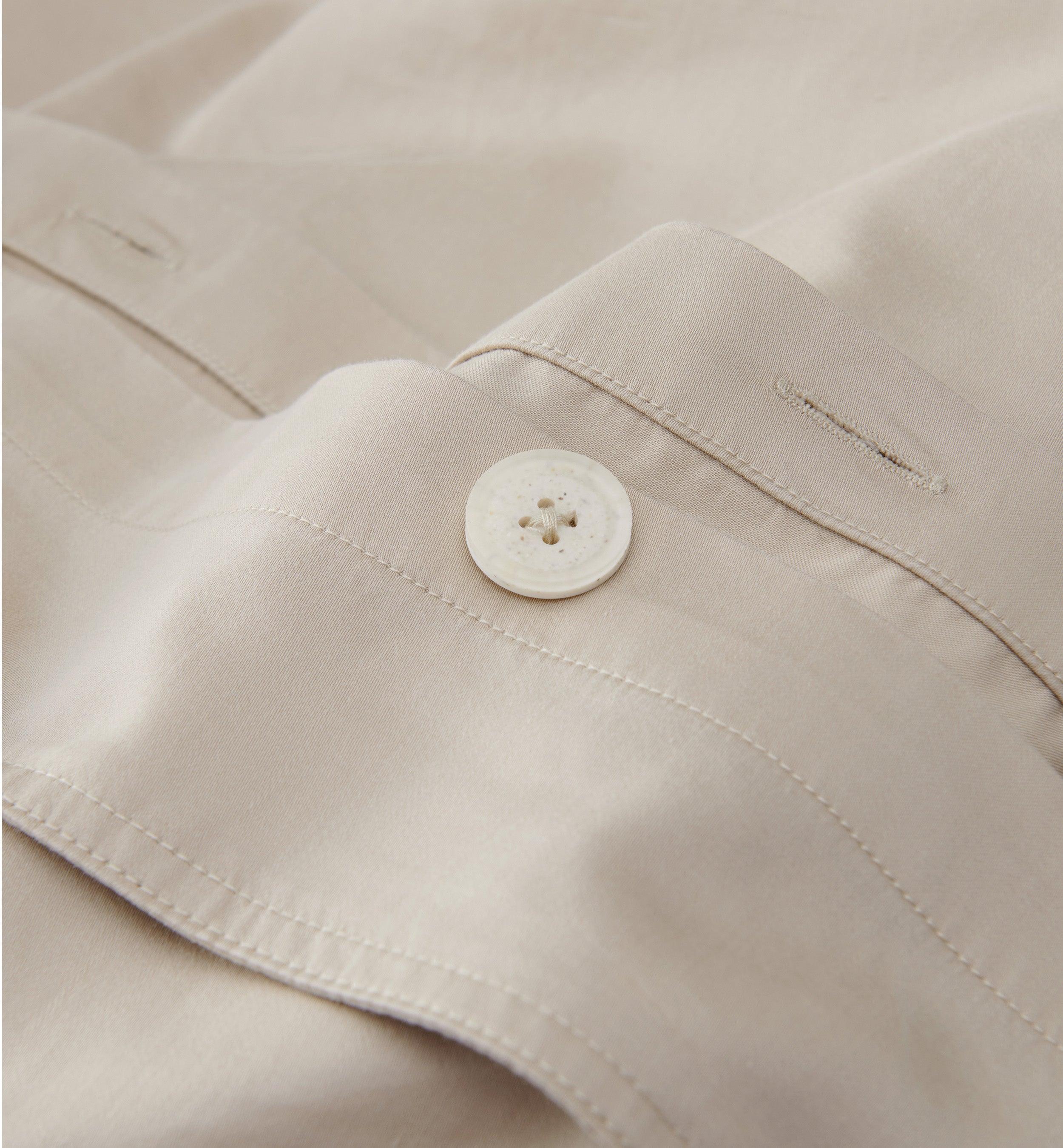 Perfect Blend 6535 Cotton TENCEL™ Sateen Duvet Cover Set - Double Stitch By Bedsure