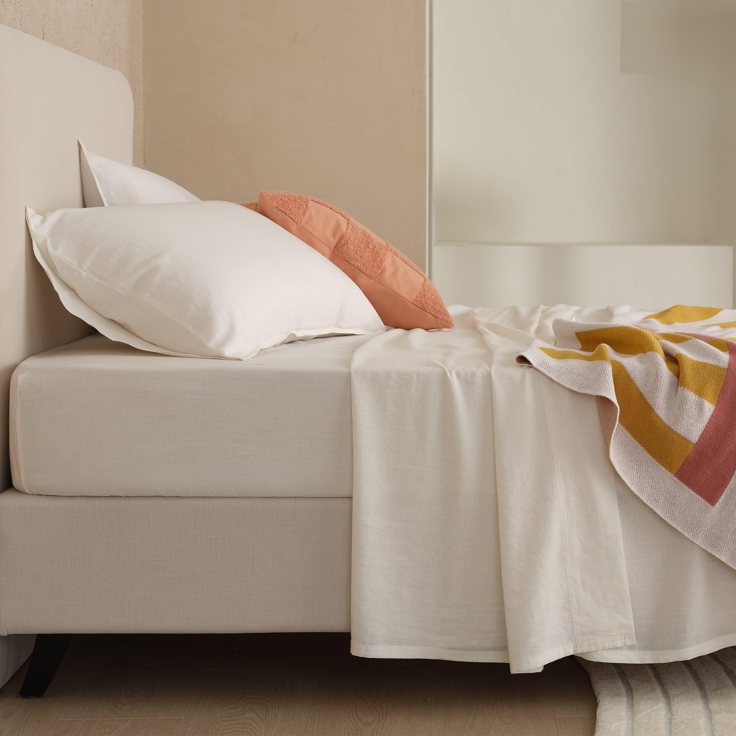 Linen TENCEL™ Lyocell Sheet Set - Double Stitch By Bedsure
