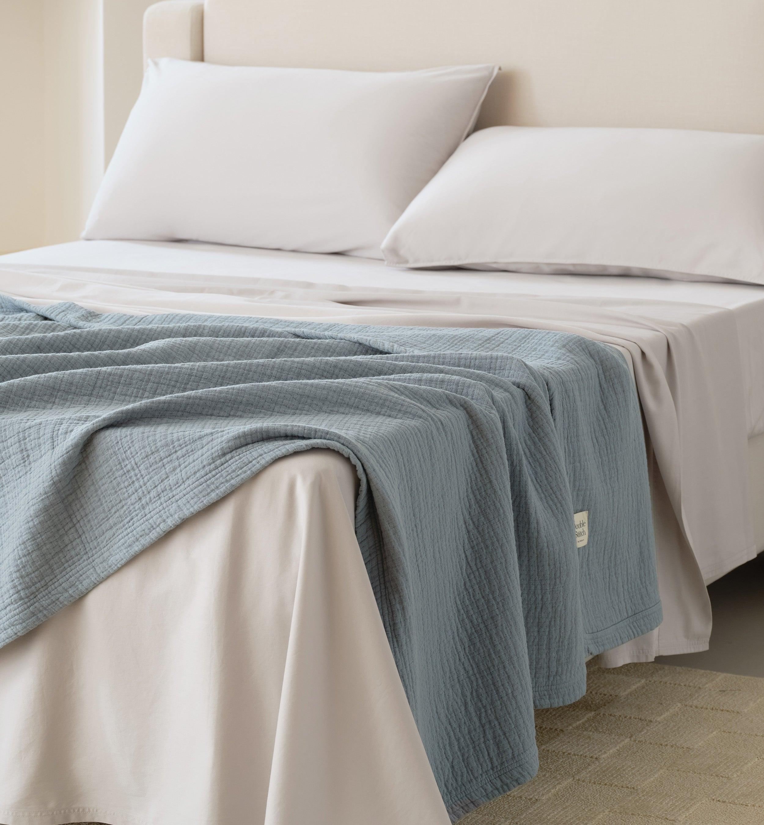 Cotton TENCEL™ Sateen Pillowcases - Double Stitch By Bedsure