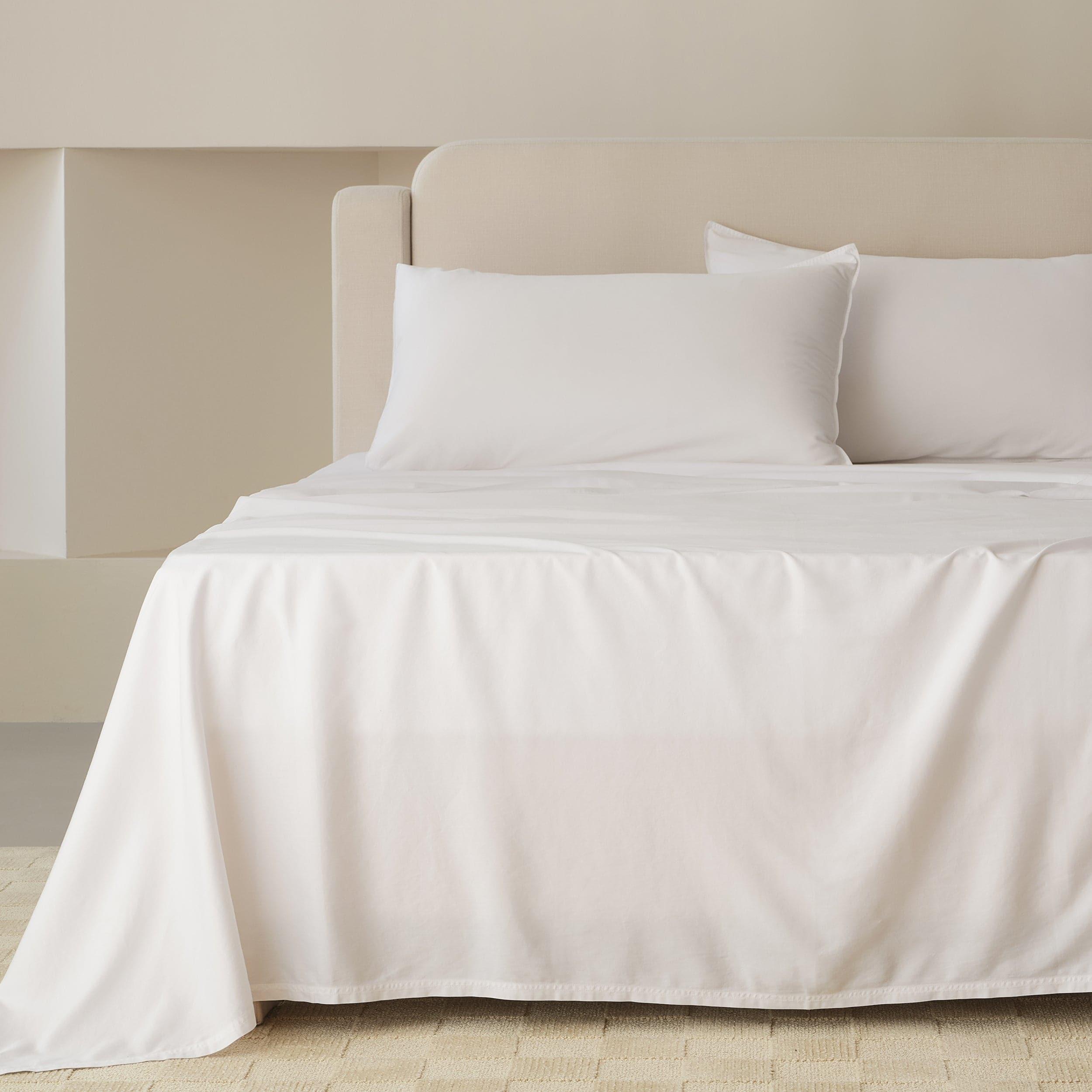 Cotton TENCEL™ Sateen Sheet Set - Double Stitch By Bedsure
