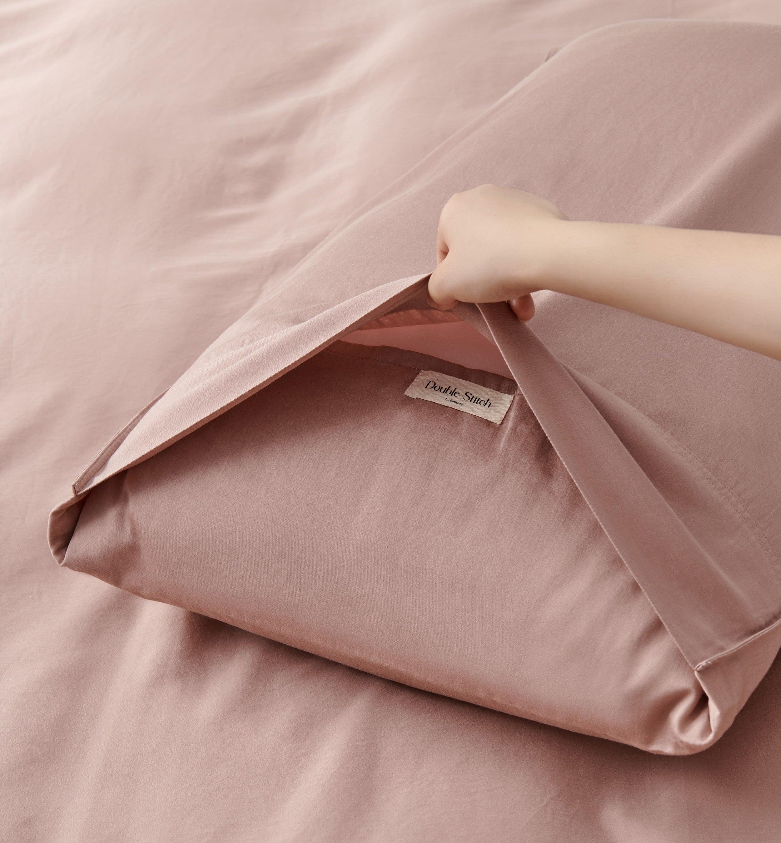 Cotton TENCEL™ Sateen Sheet Set - Double Stitch By Bedsure