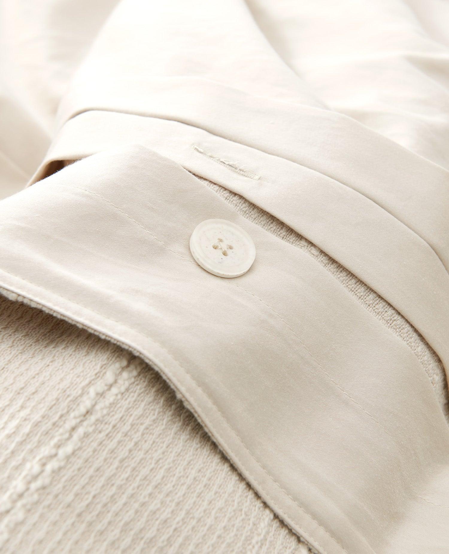 Striped Cotton TENCEL™ Lyocell Duvet Cover Set