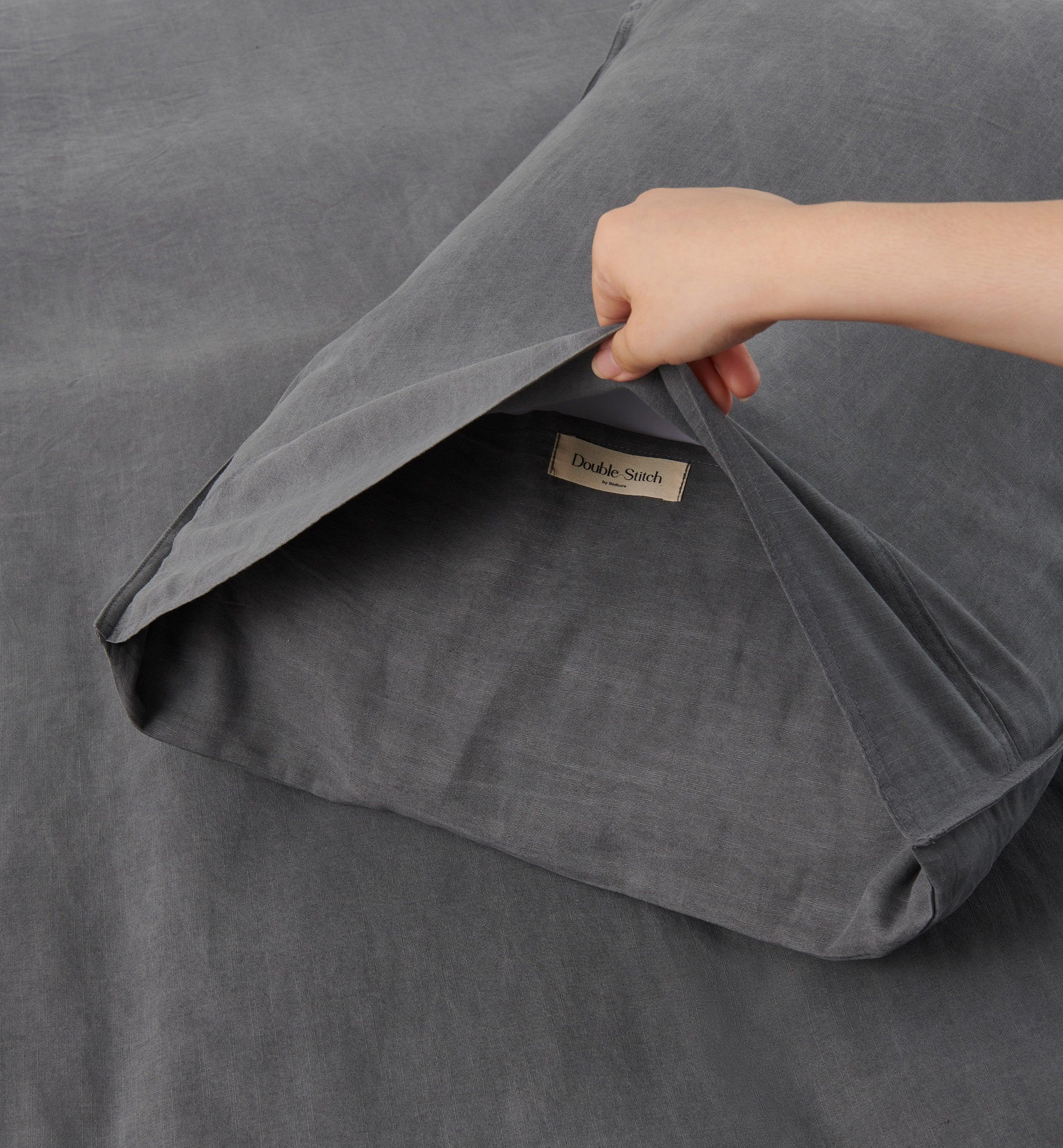 Linen TENCEL™ Lyocell Sheet Set - Double Stitch By Bedsure