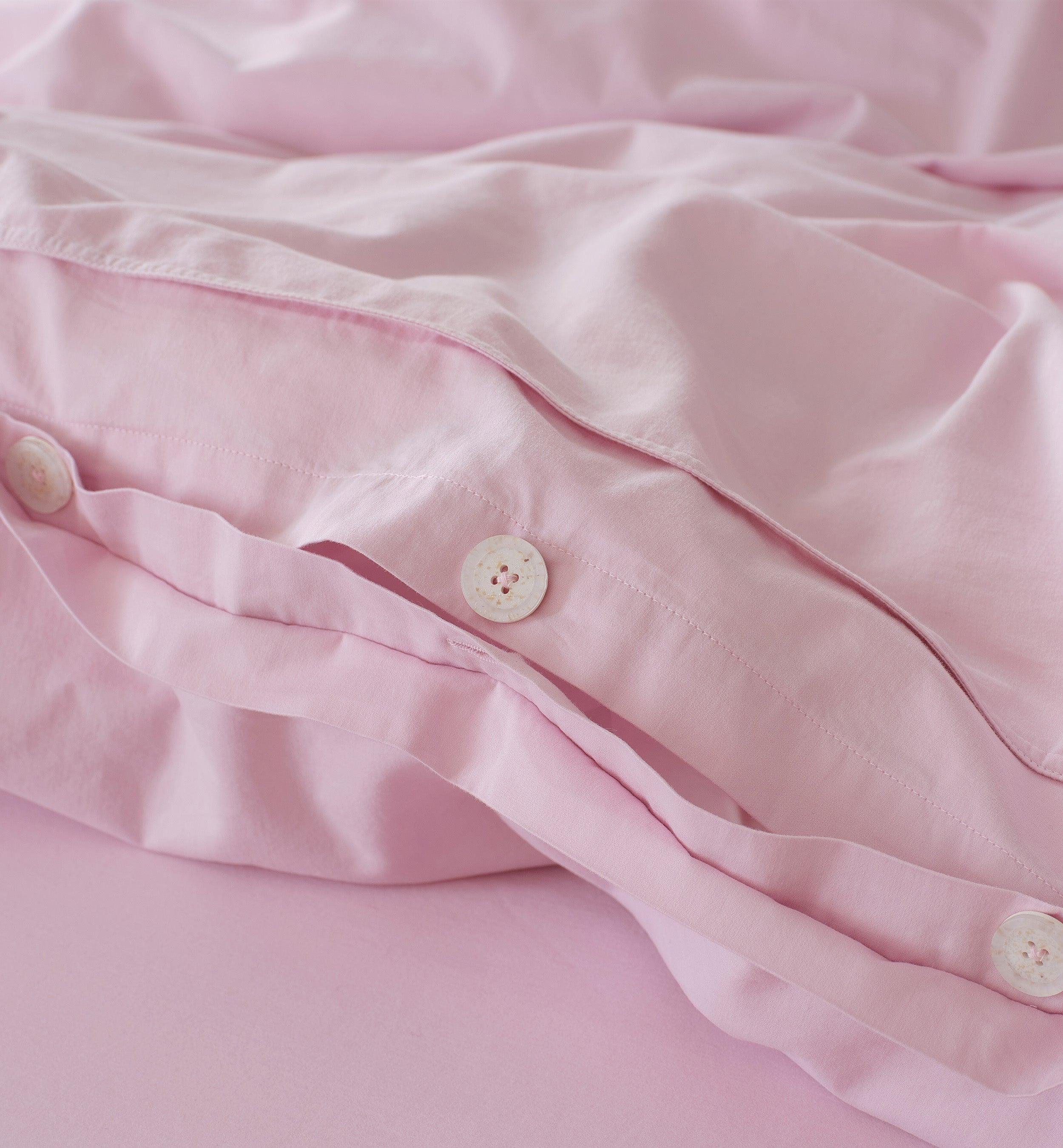 Organic Cotton Duvet Cover Set - Double Stitch By Bedsure