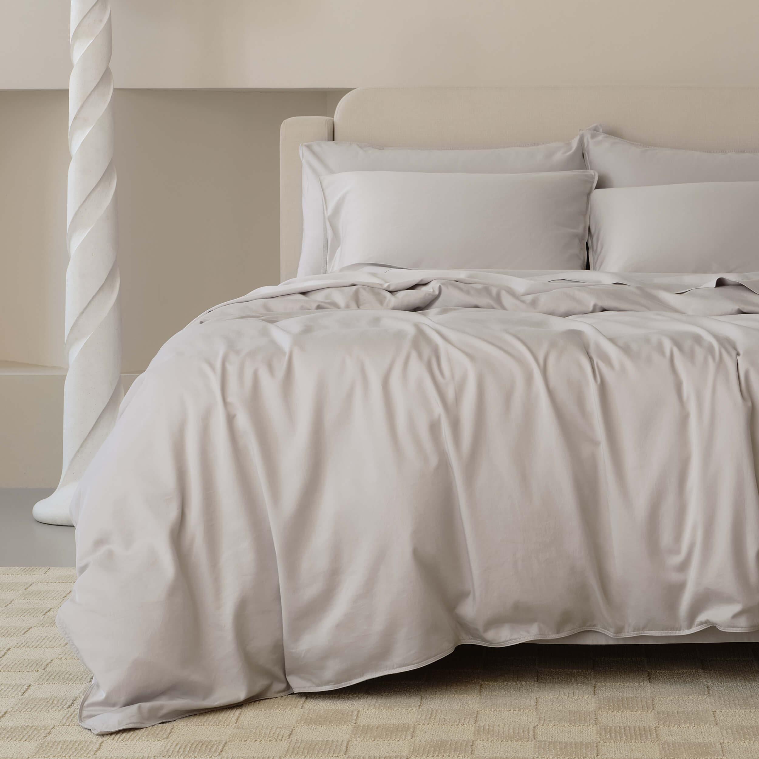 Perfect Blend 6535 Cotton TENCEL™ Sateen Duvet Cover Set - Double Stitch By Bedsure