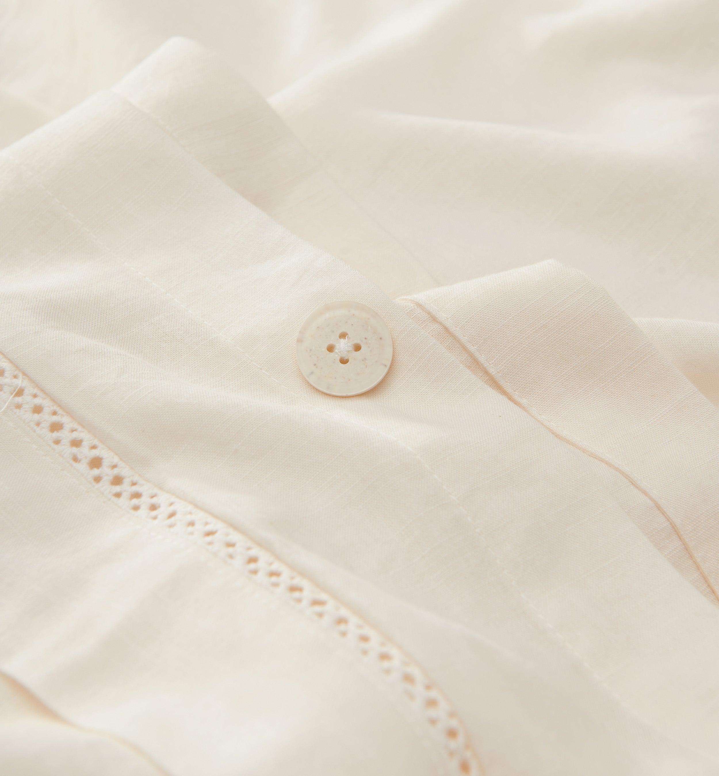 Linen TENCEL™ Lyocell Duvet Cover Set - Double Stitch By Bedsure