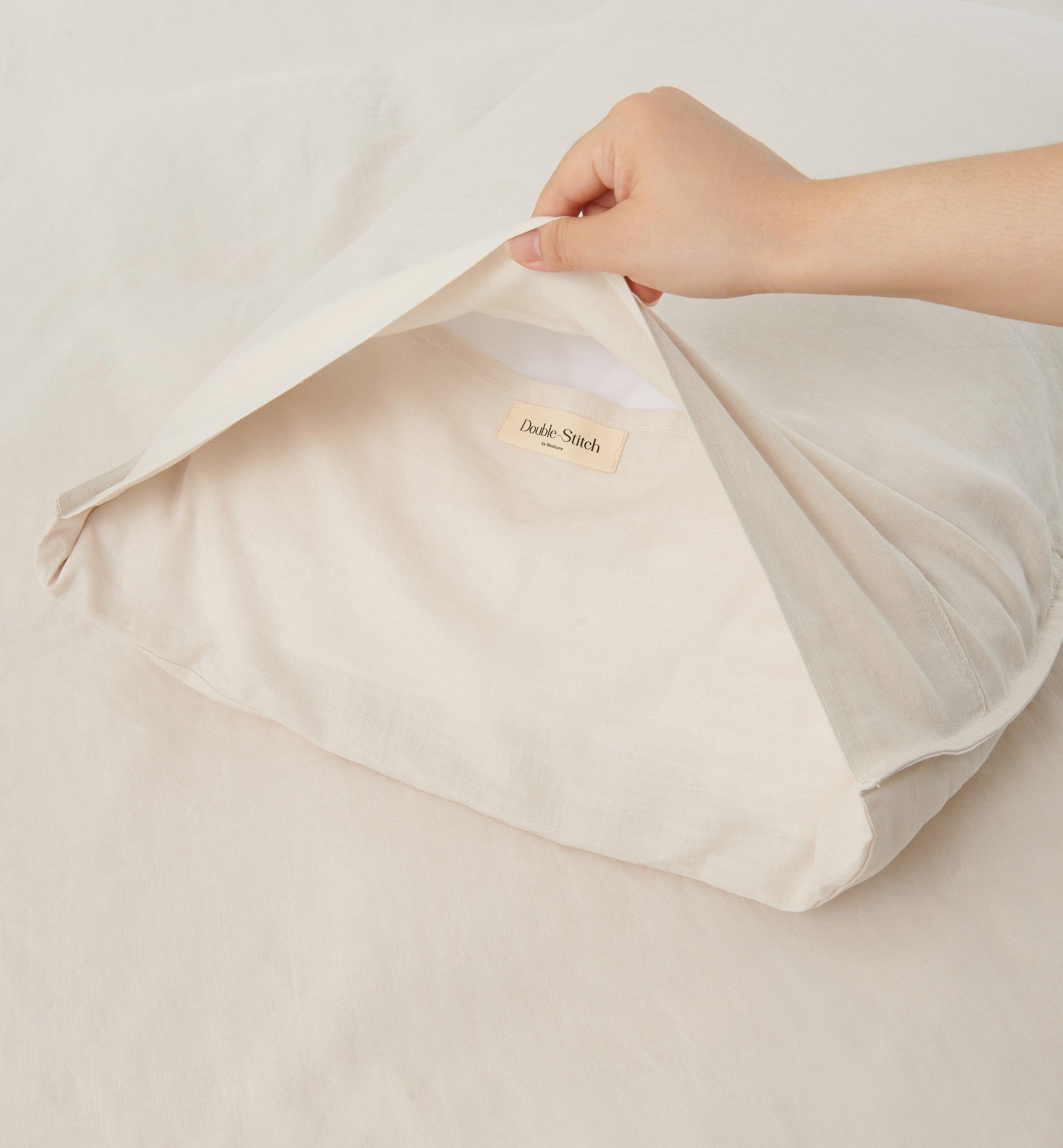 Linen TENCEL™ Lyocell Sheet Set - Double Stitch By Bedsure
