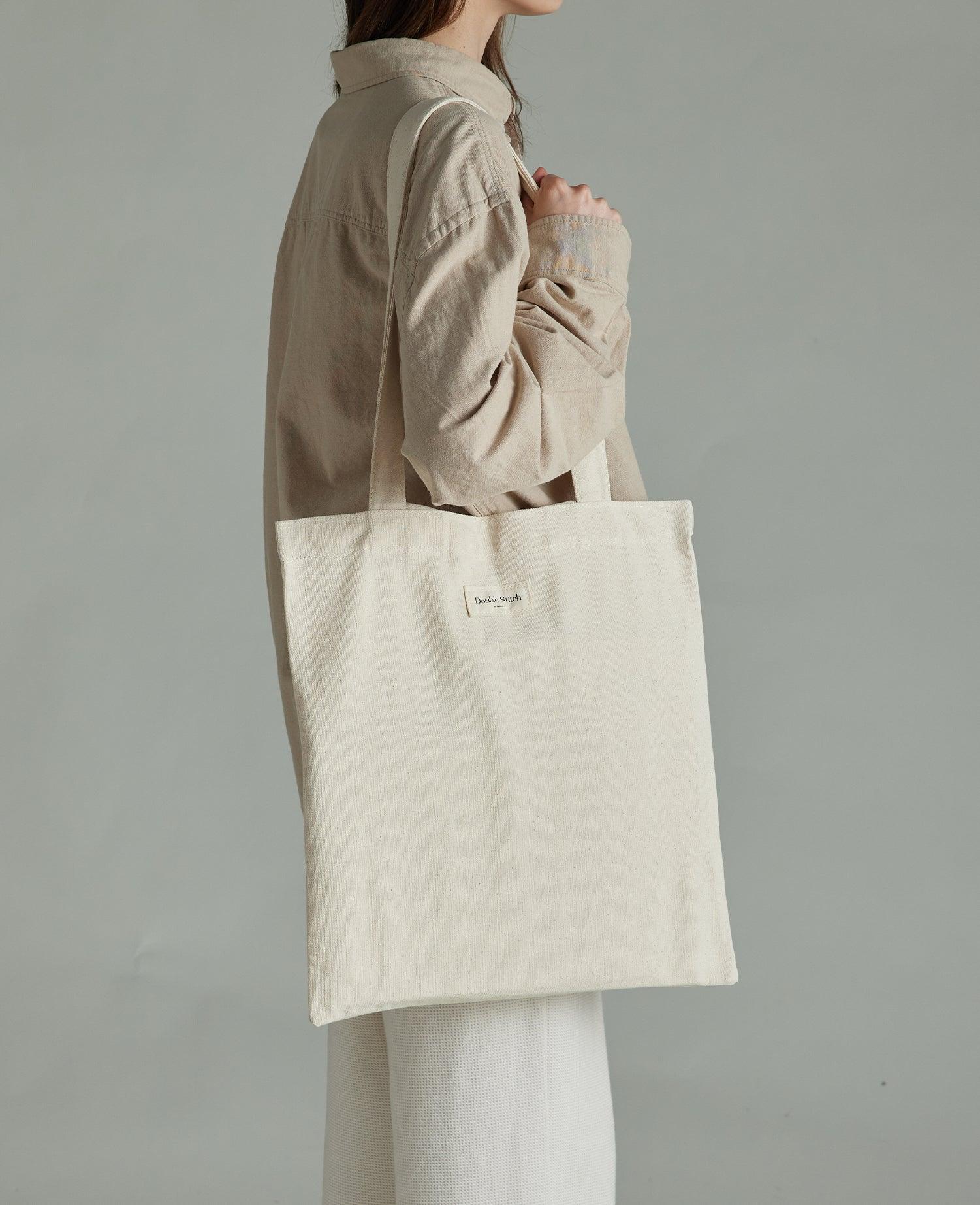 Double Stitch Tote Bag - Double Stitch By Bedsure