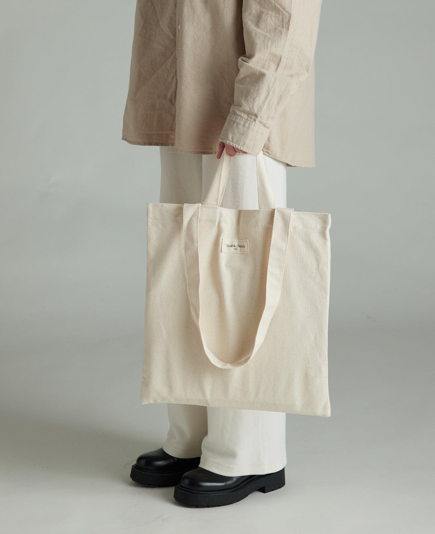 Double Stitch Tote Bag - Double Stitch By Bedsure