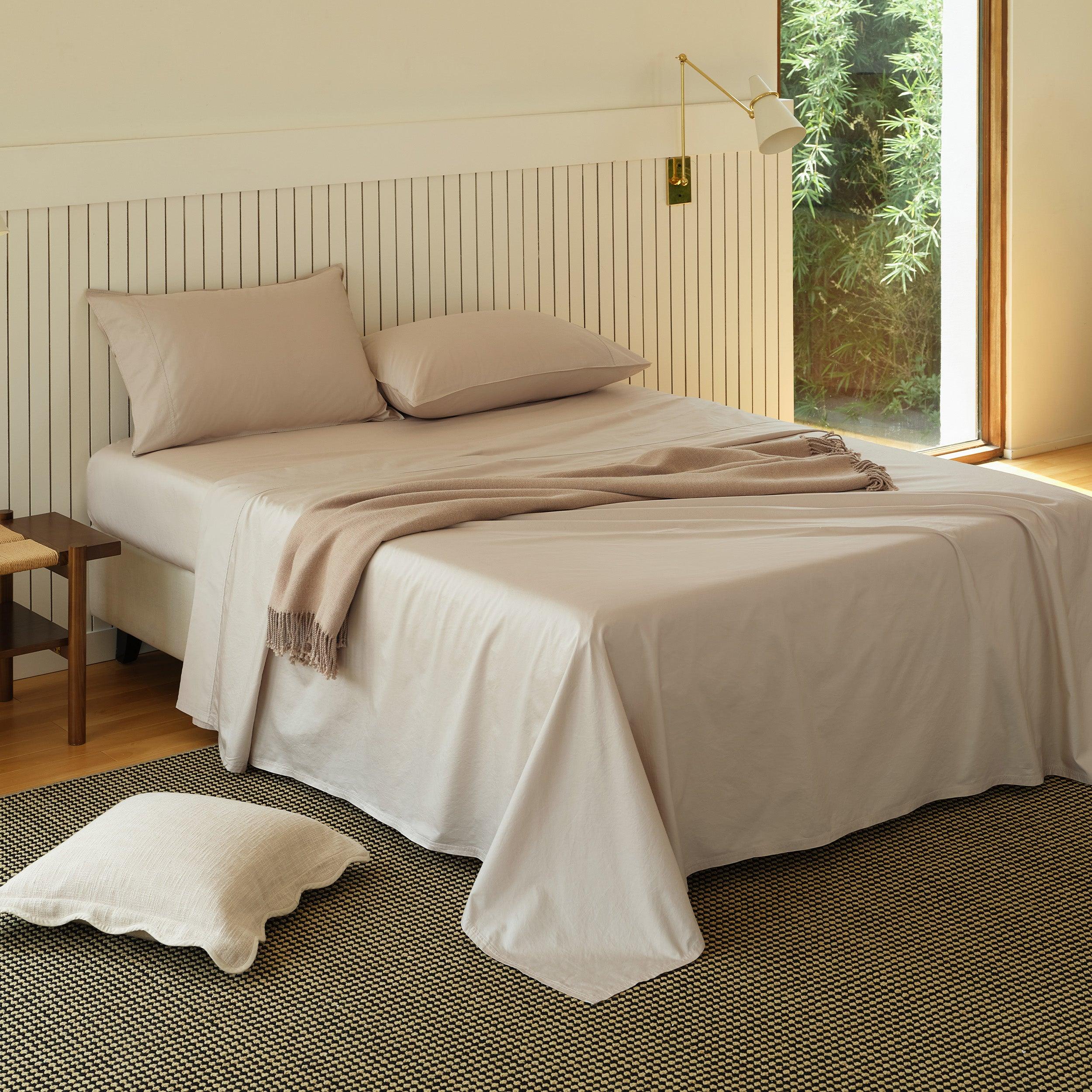 Pure Supima Cotton Sateen Sheet Set