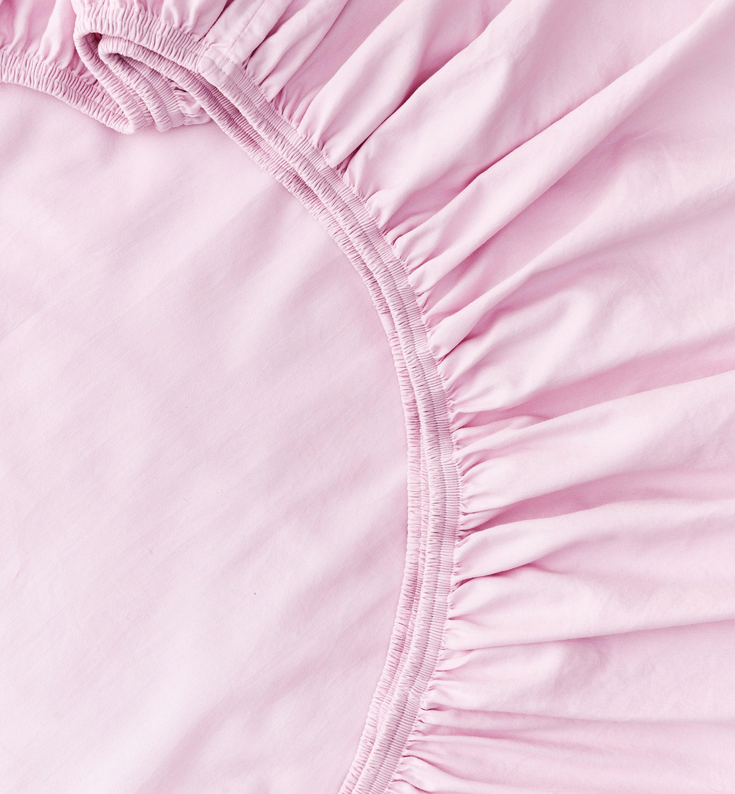 Organic Cotton Sheet Set - Double Stitch By Bedsure