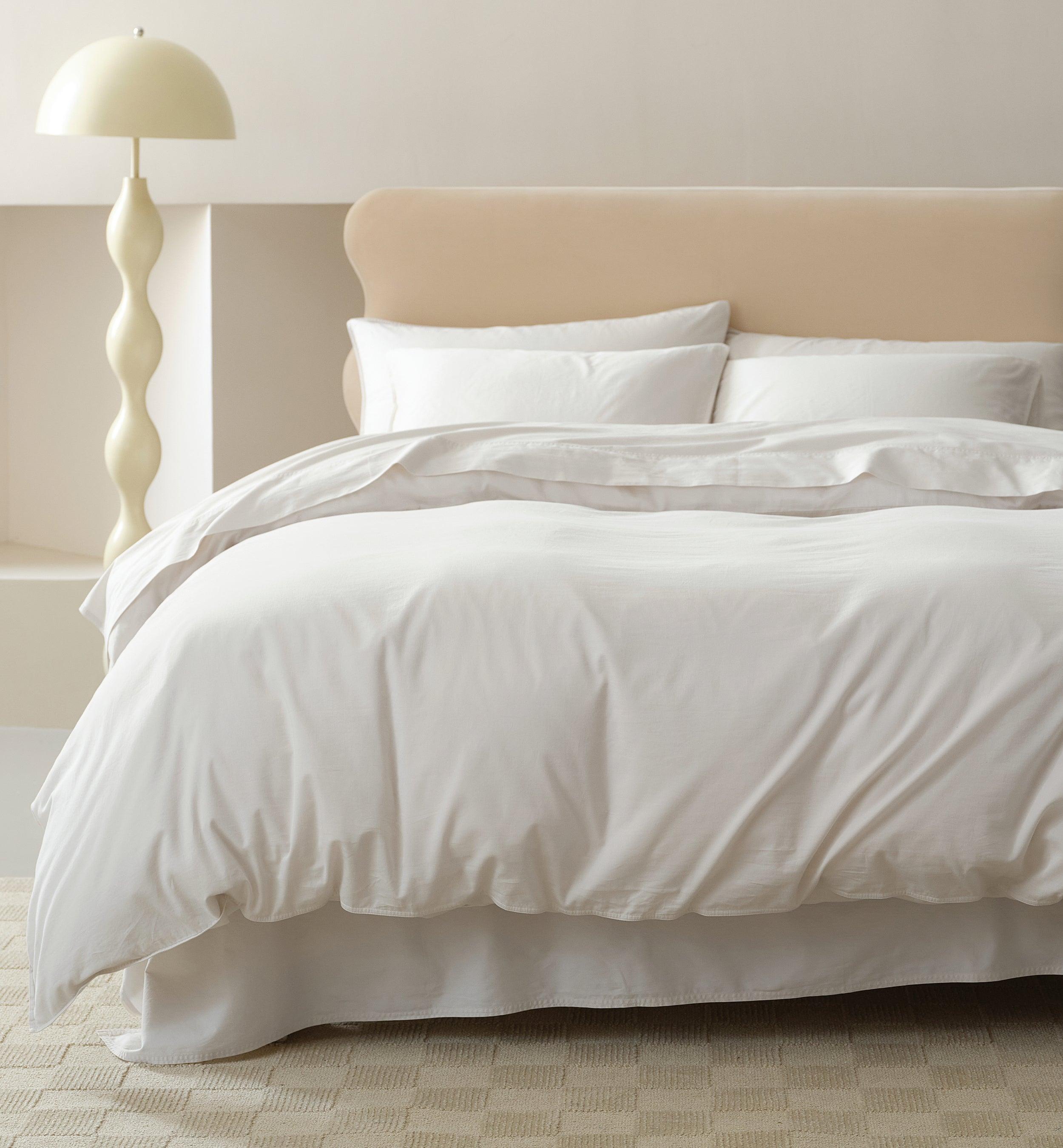 Organic Cotton Duvet Cover Set - Double Stitch By Bedsure
