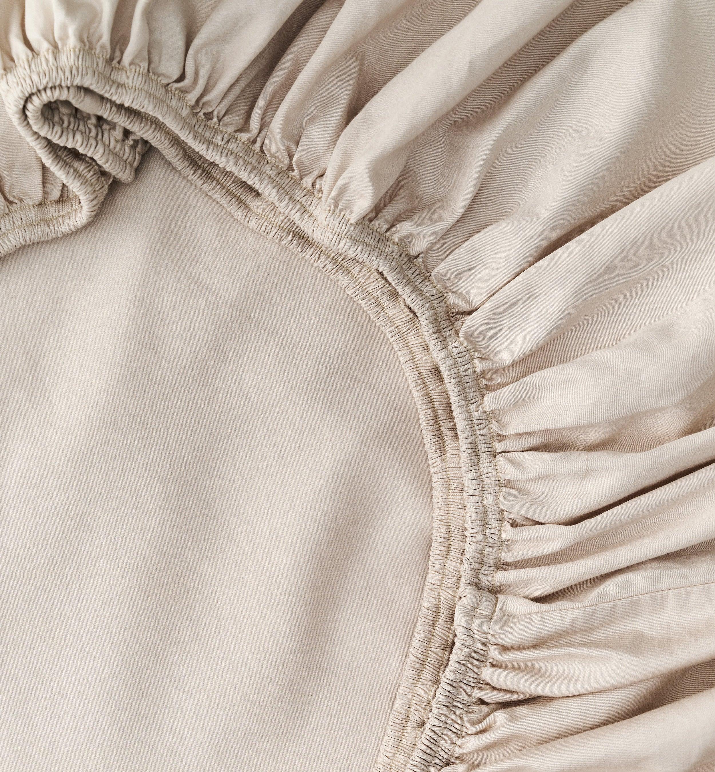 Organic Cotton Sheet Set - Double Stitch By Bedsure