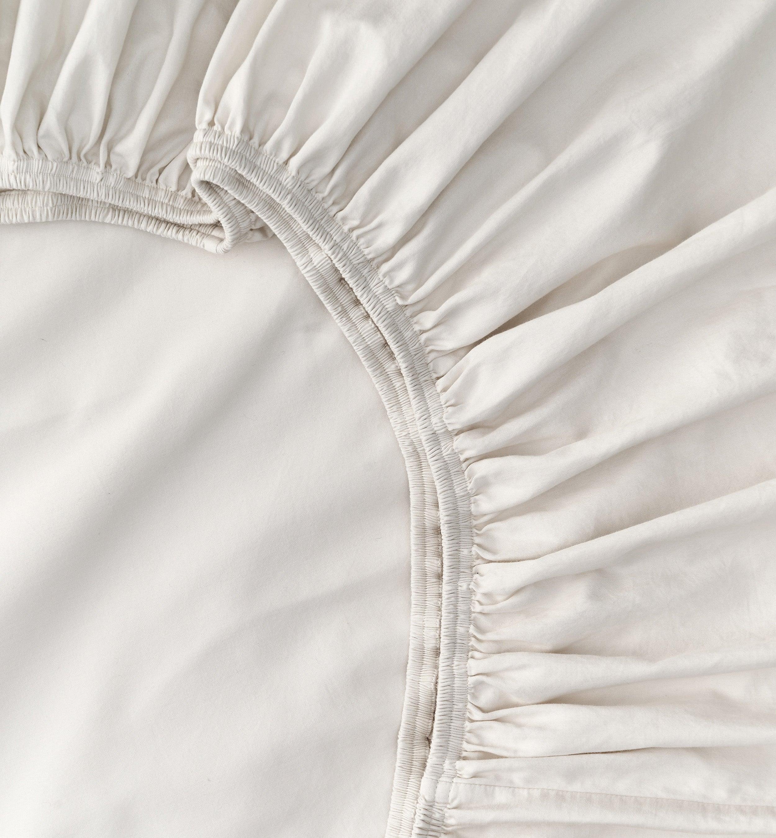 Organic Cotton Sheet Set - Double Stitch By Bedsure