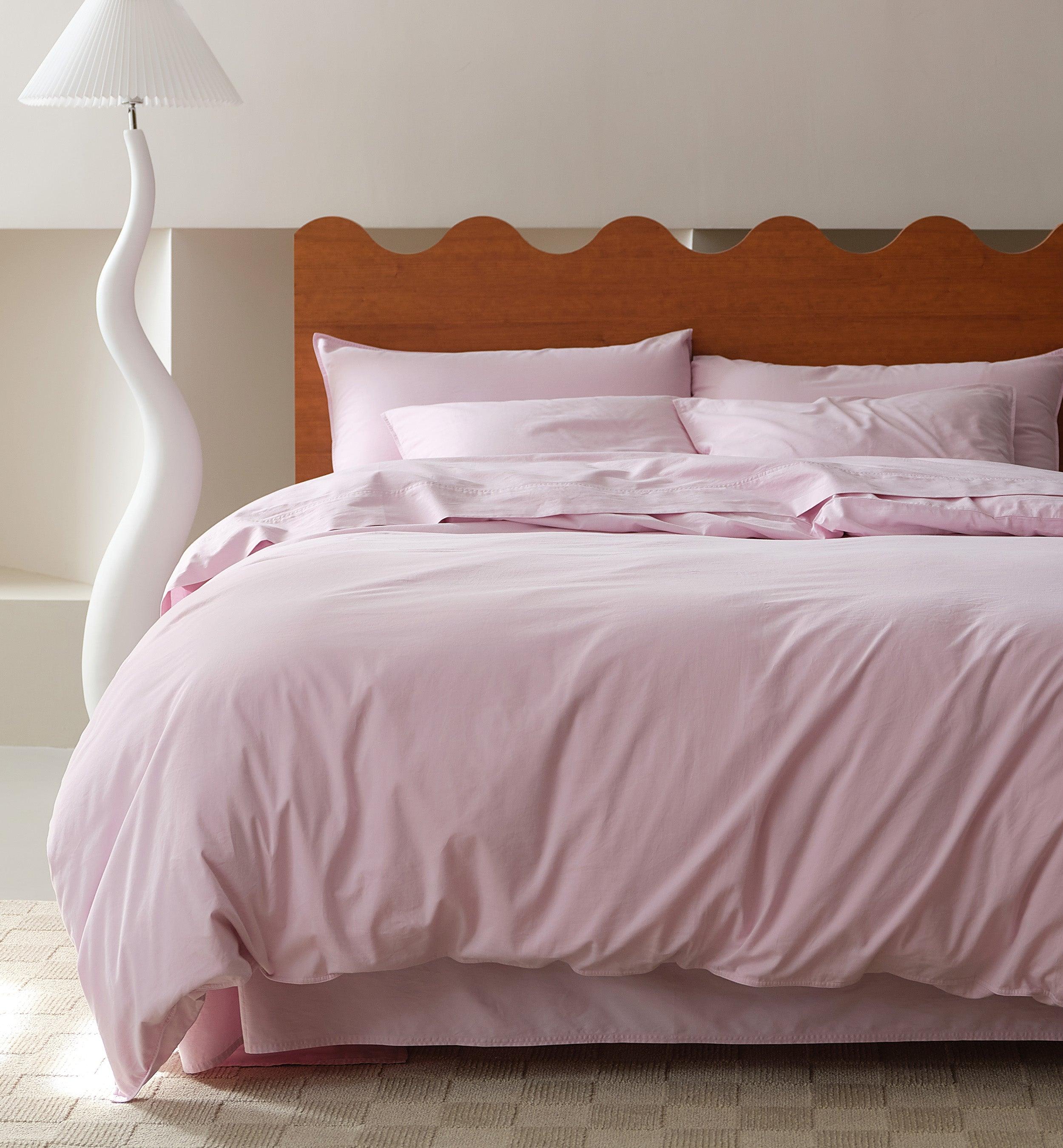 Organic Cotton Duvet Cover Set - Double Stitch By Bedsure