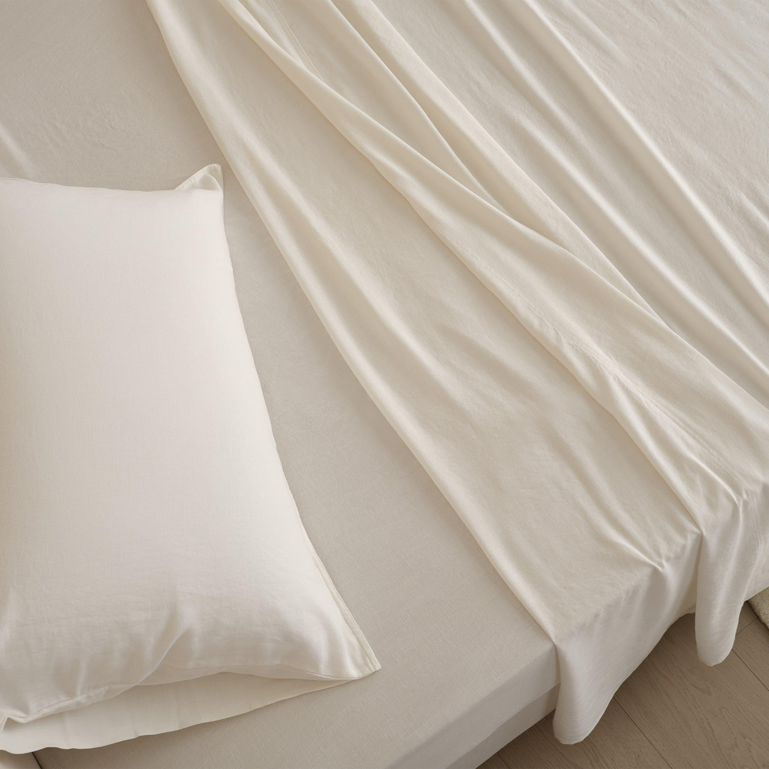 Linen TENCEL™ Lyocell Sheet Set - Double Stitch By Bedsure