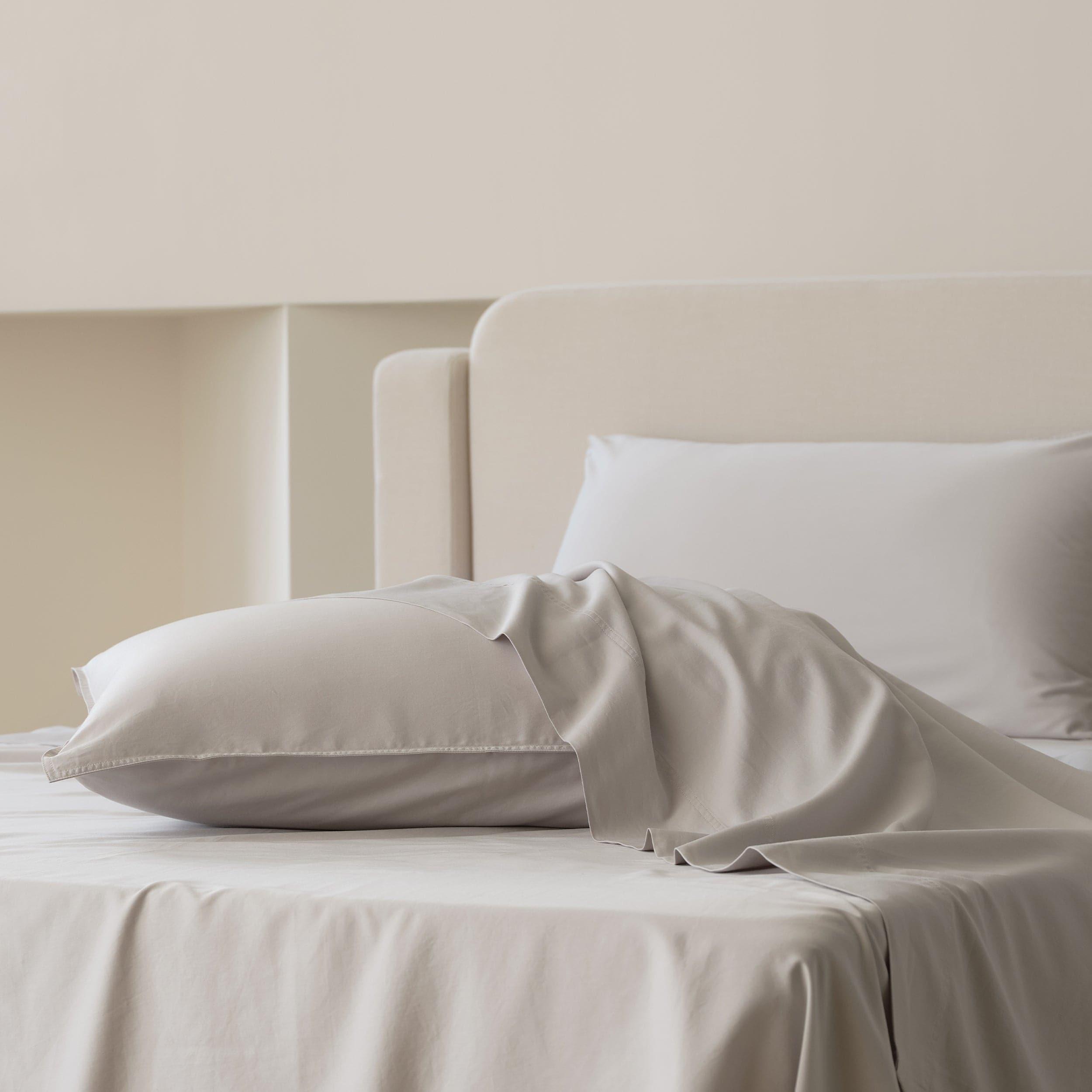 Cotton TENCEL™ Sateen Sheet Set - Double Stitch By Bedsure