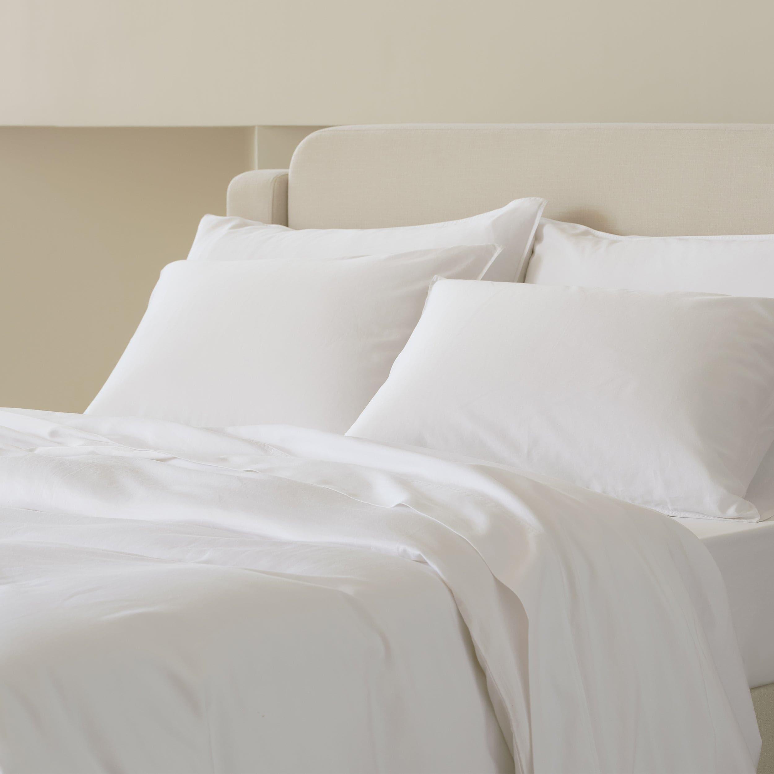 Perfect Blend 6535 Cotton TENCEL™ Sateen Duvet Cover Set - Double Stitch By Bedsure