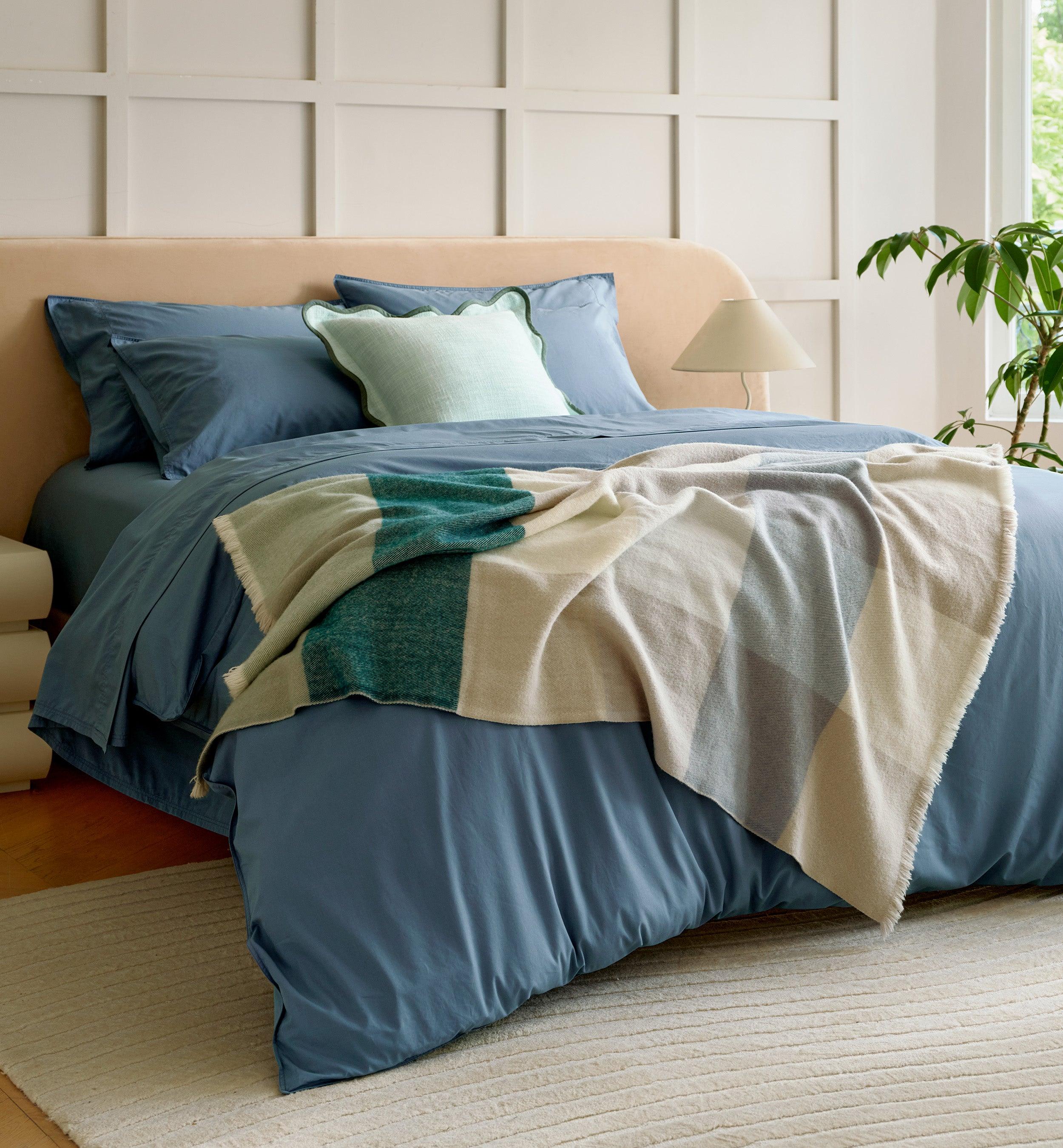 Cotton TENCEL™ Percale Duvet Cover Set - Double Stitch By Bedsure