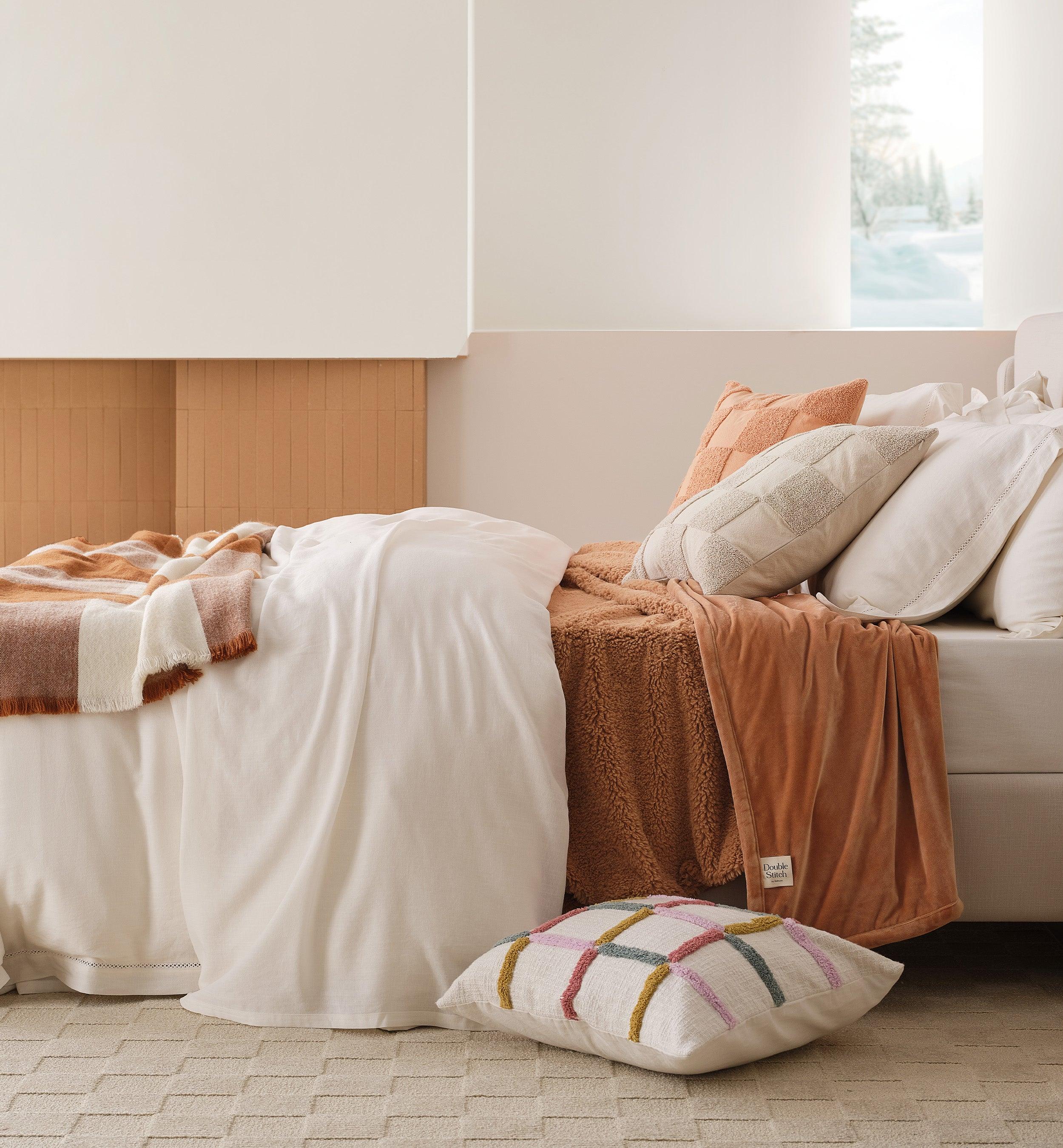 Linen TENCEL™ Lyocell Duvet Cover Set - Double Stitch By Bedsure