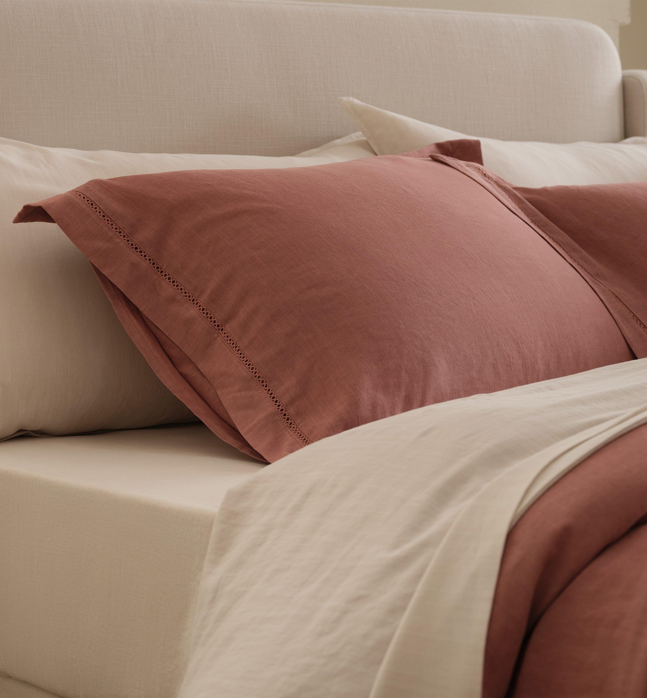 Linen TENCEL™ Lyocell Duvet Cover Set - Double Stitch By Bedsure