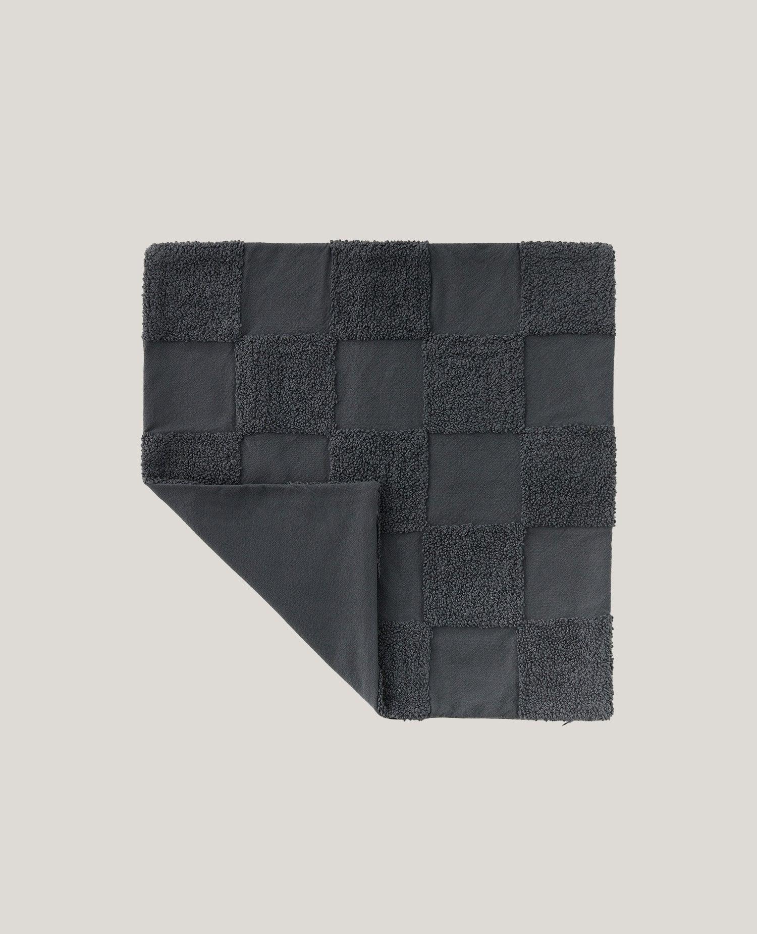 Tufted Checkered Cotton Throw Pillow Cover - Double Stitch By Bedsure