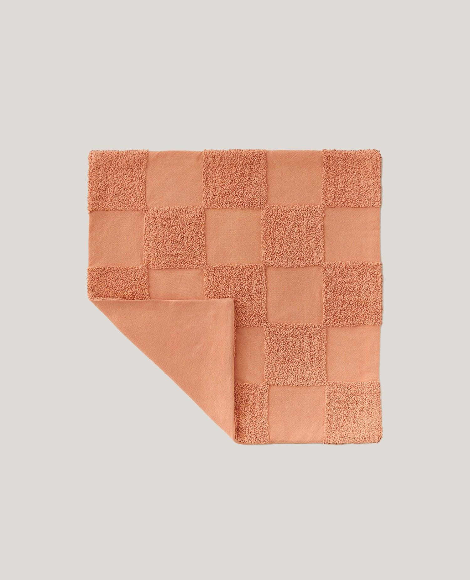 Tufted Checkered Cotton Throw Pillow Cover - Double Stitch By Bedsure