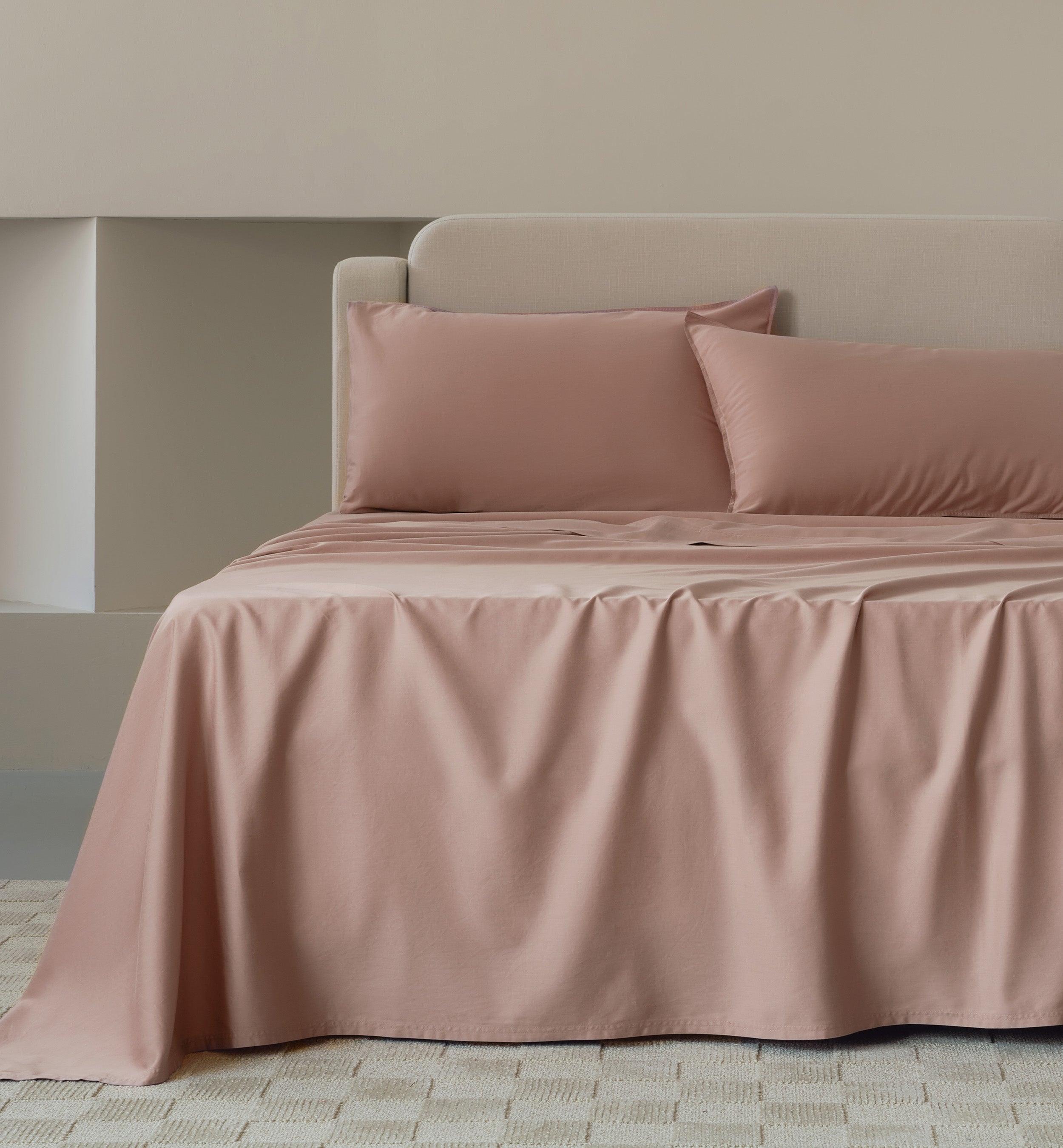 Cotton TENCEL™ Sateen Sheet Set - Double Stitch By Bedsure
