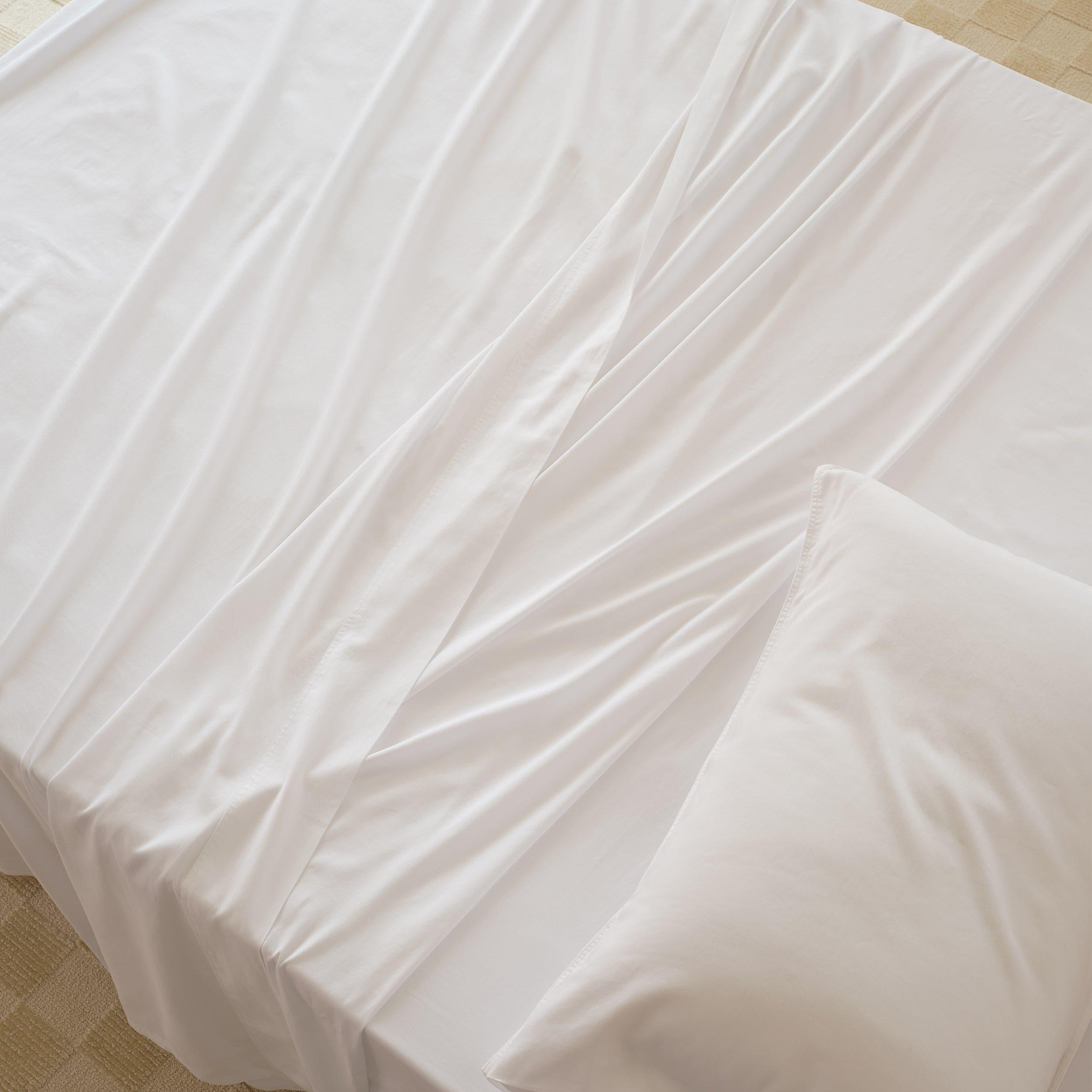 Cotton TENCEL™ Sateen Sheet Set - Double Stitch By Bedsure