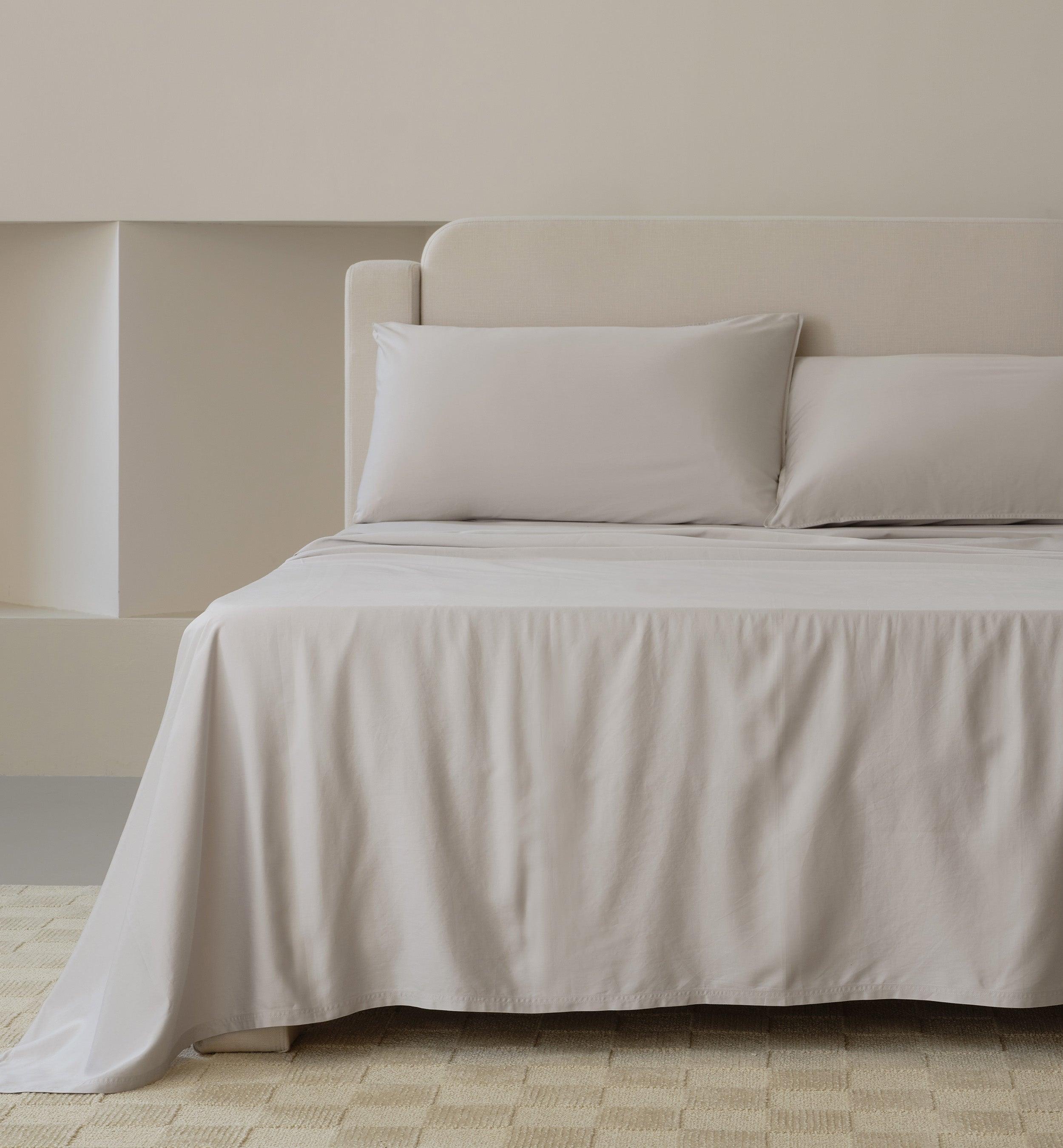 Cotton TENCEL™ Sateen Sheet Set - Double Stitch By Bedsure