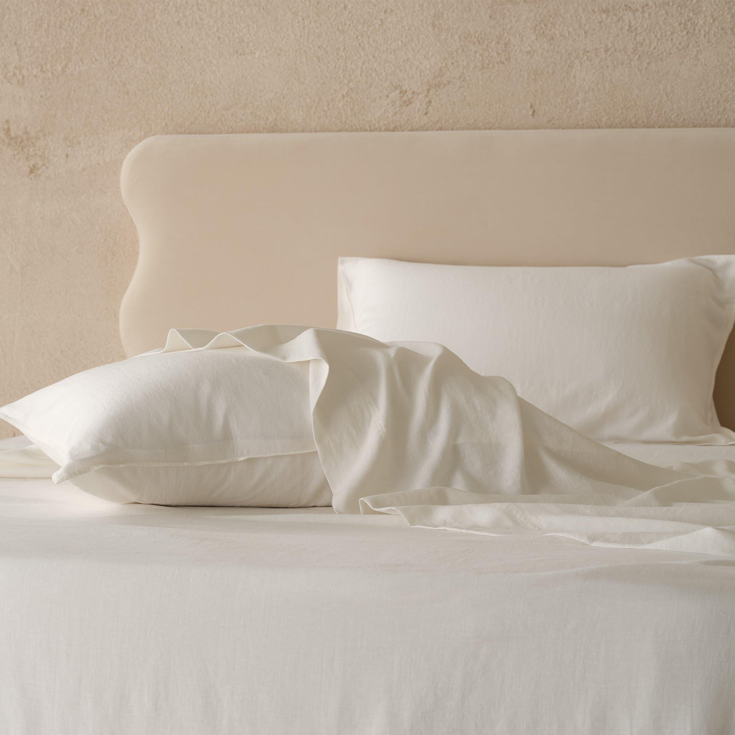 Linen TENCEL™ Lyocell Sheet Set - Double Stitch By Bedsure