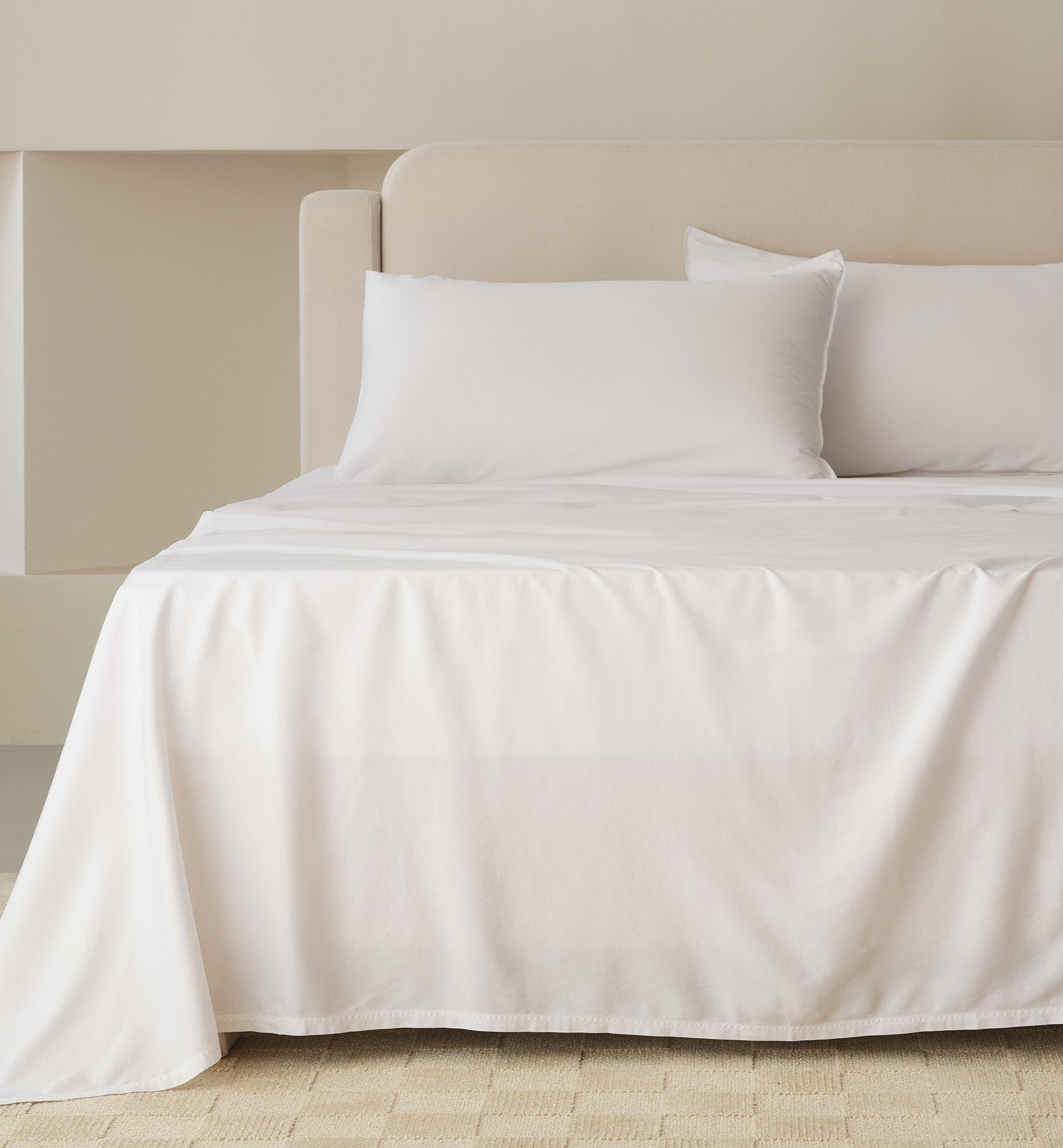 Cotton TENCEL™ Sateen Sheet Set - Double Stitch By Bedsure