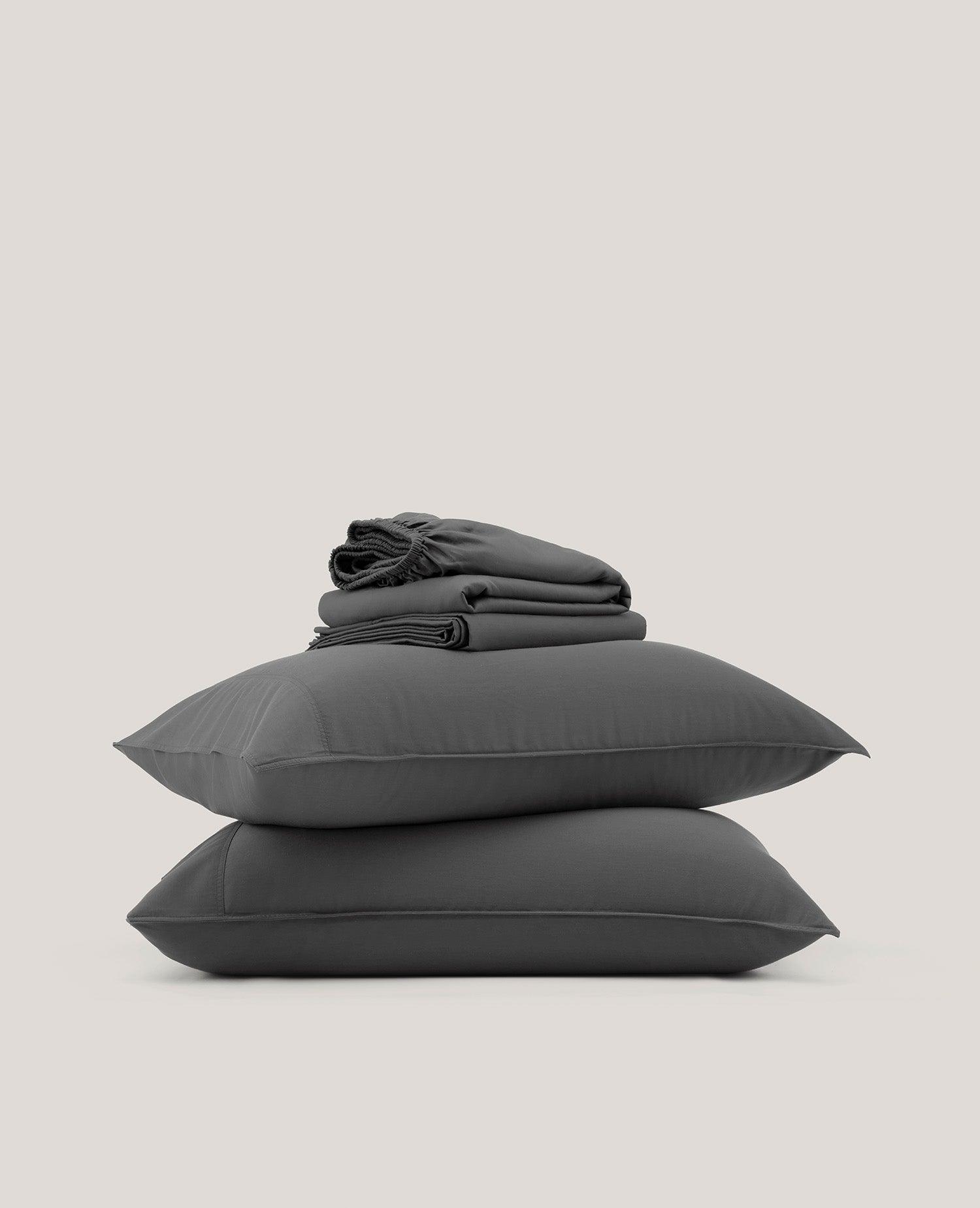 Cotton TENCEL™ Sateen Sheet Set - Double Stitch By Bedsure
