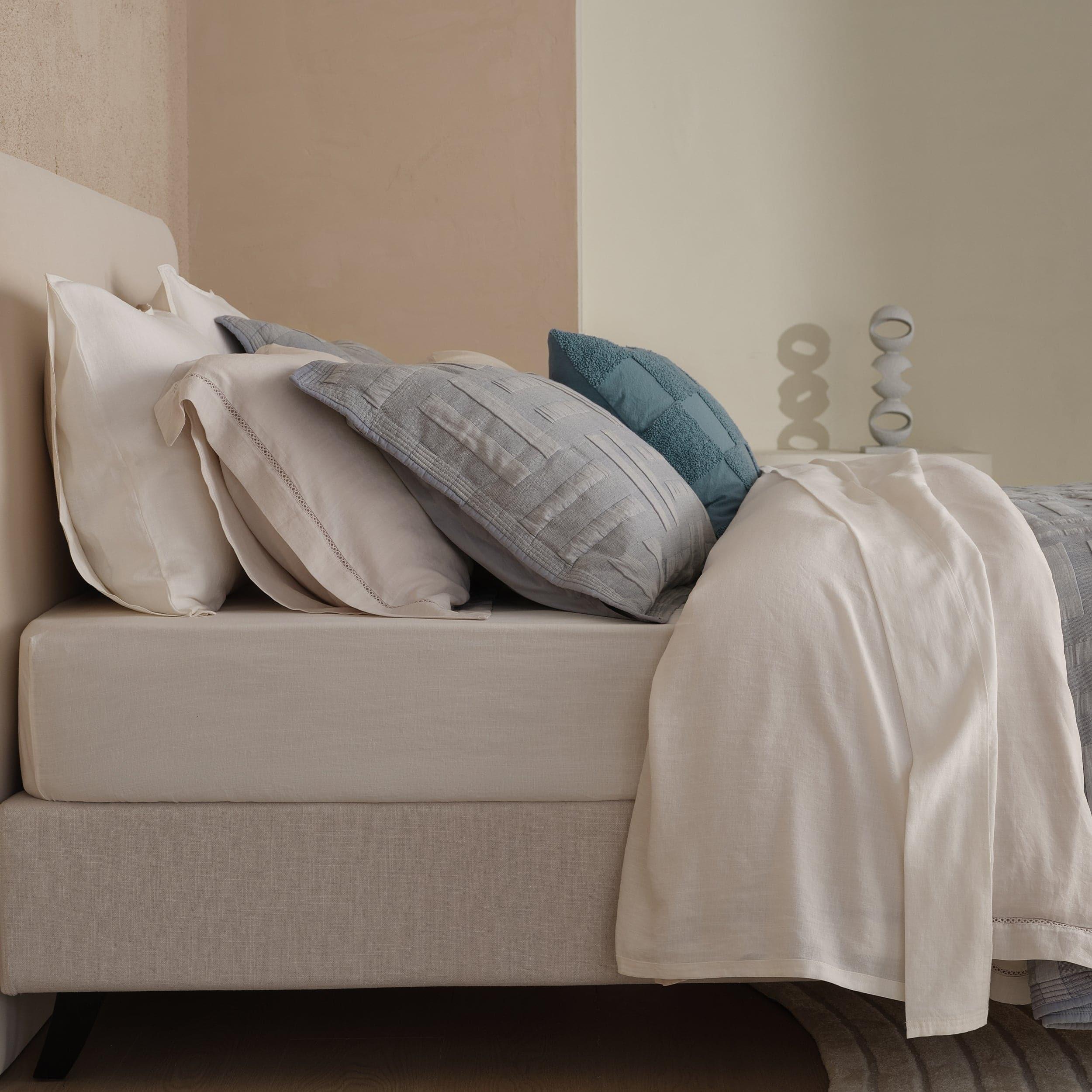 Linen TENCEL™ Lyocell Sheet Set - Double Stitch By Bedsure