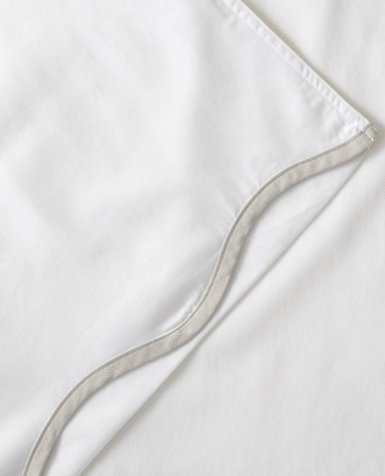 Cotton TENCEL™ Scalloped Pillowcases - Double Stitch By Bedsure