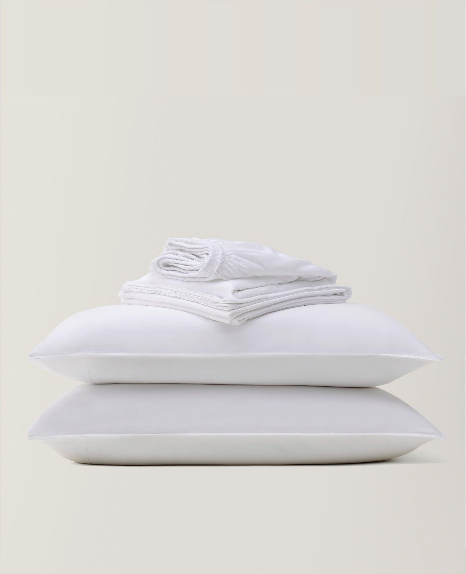 Cotton TENCEL™ Sateen Sheet Set - Double Stitch By Bedsure