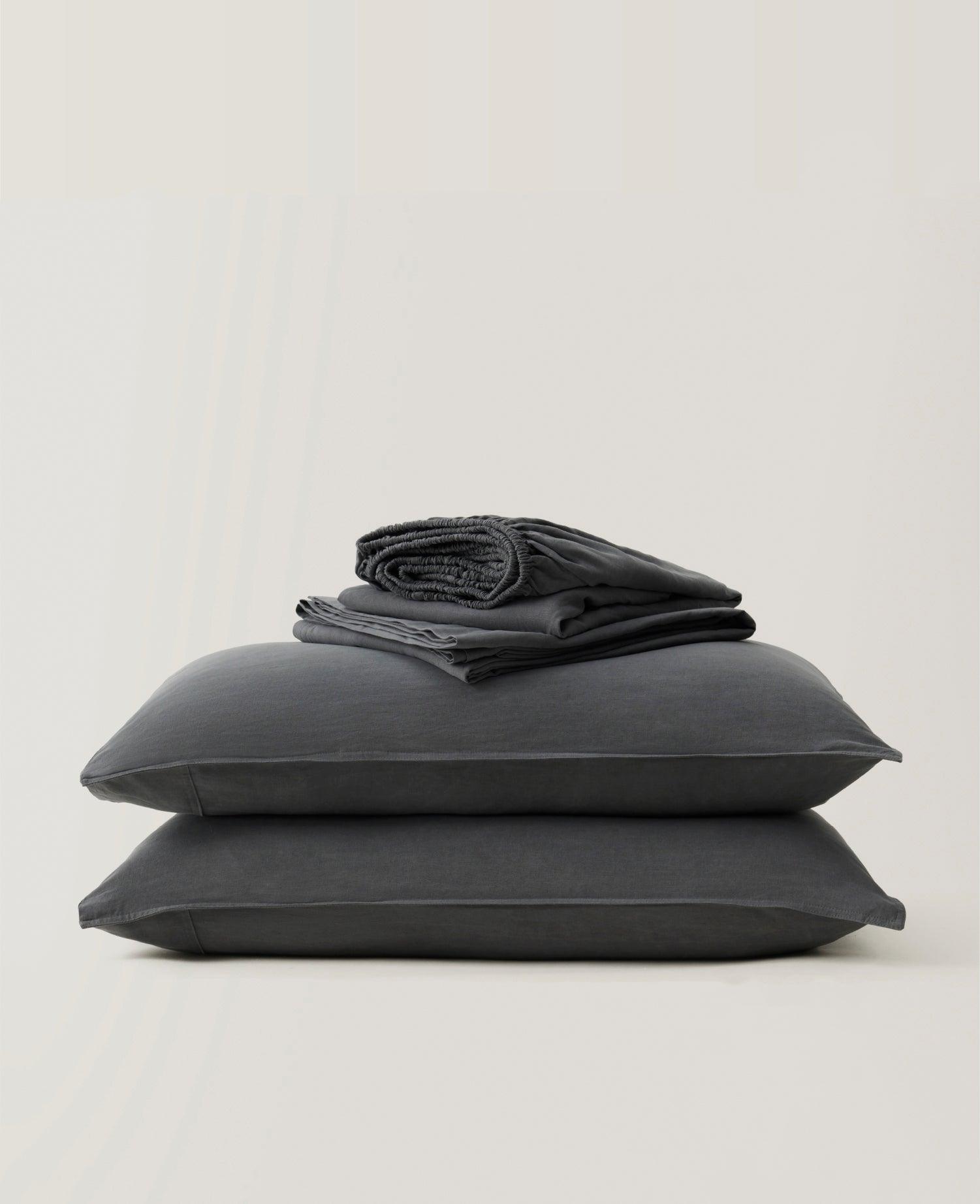 Linen TENCEL™ Lyocell Sheet Set - Double Stitch By Bedsure
