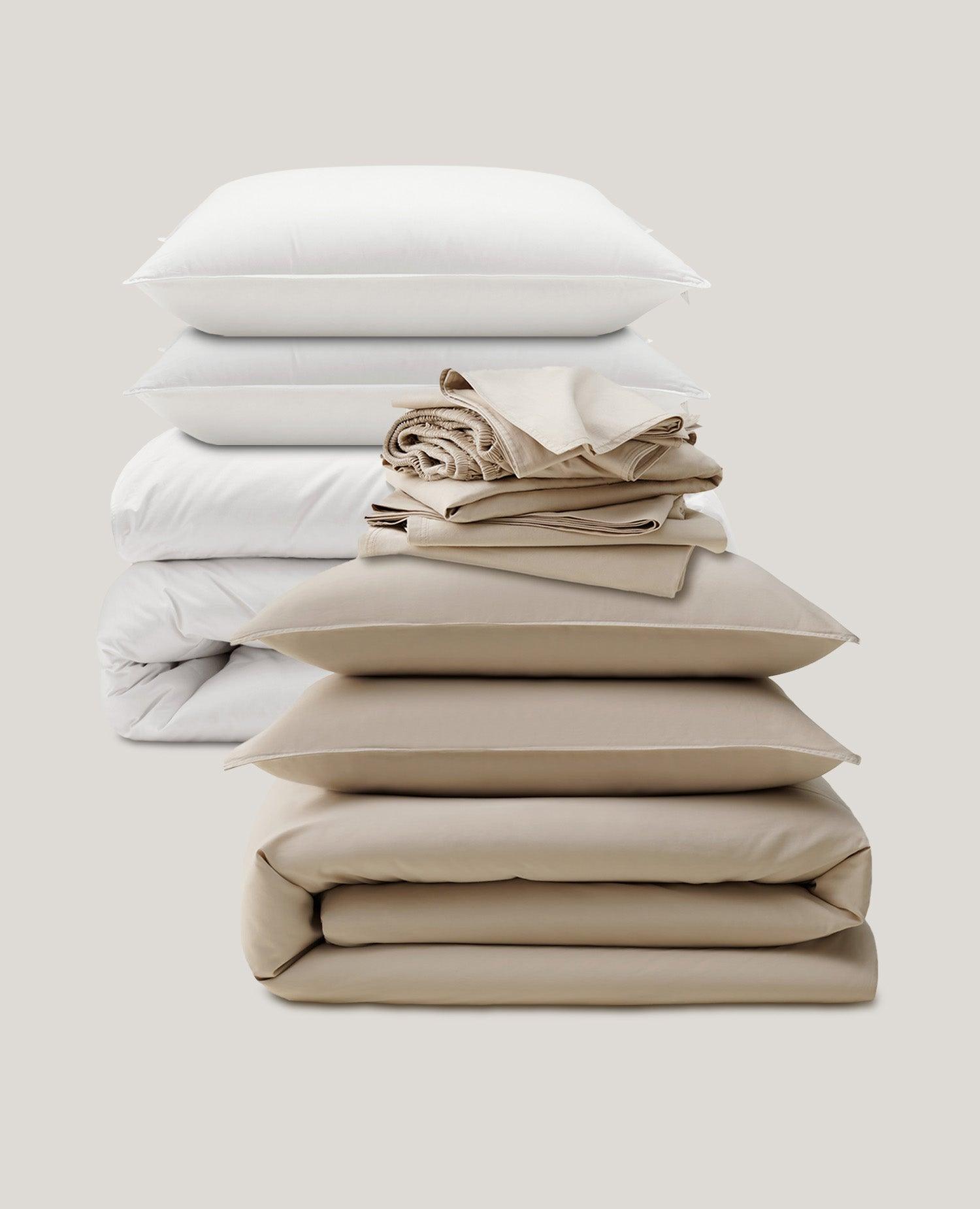 Cotton TENCEL™ Sateen All-In-One Bundle - Double Stitch By Bedsure