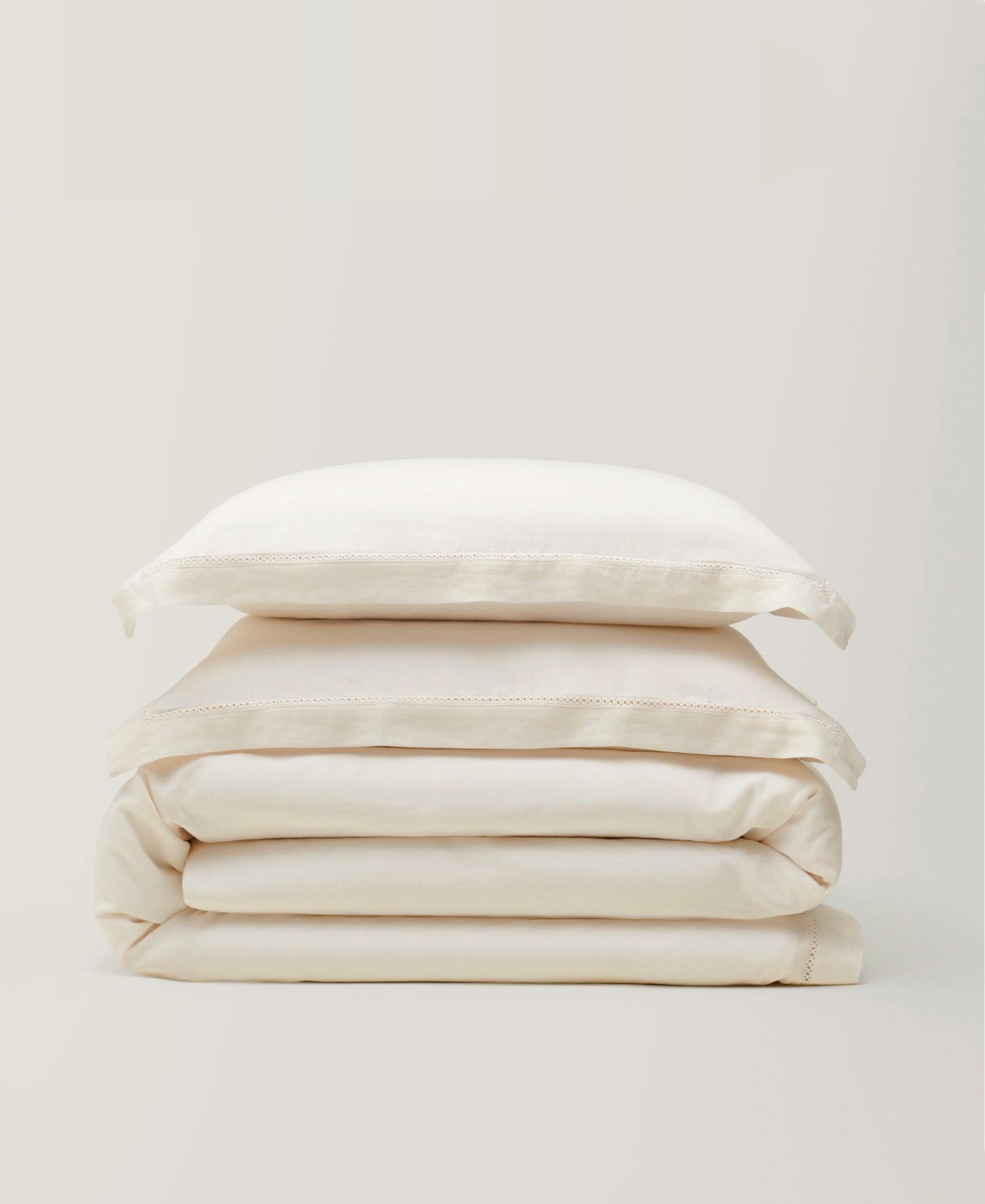 Linen TENCEL™ Lyocell Duvet Cover Set - Double Stitch By Bedsure