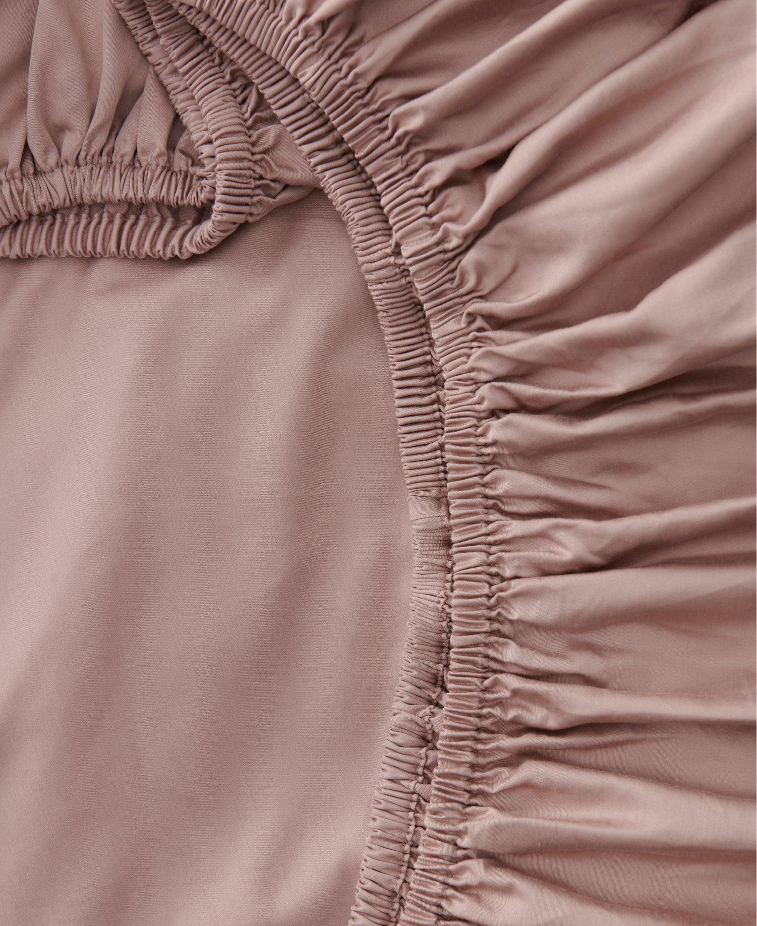 Cotton TENCEL™ Sateen Sheet Set - Double Stitch By Bedsure