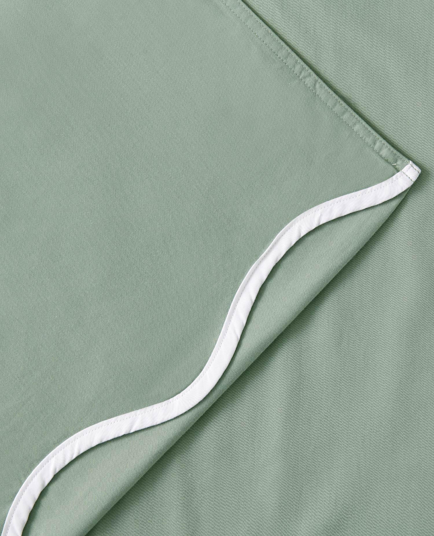 Cotton TENCEL™ Scalloped Pillowcases - Double Stitch By Bedsure