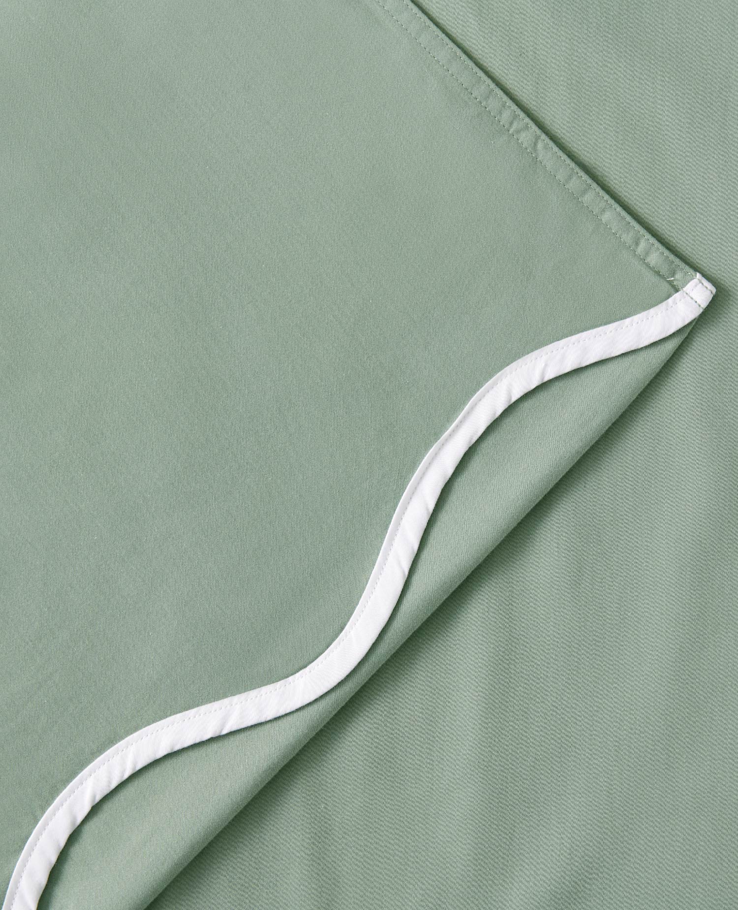 Cotton TENCEL™ Scalloped Pillowcases - Double Stitch By Bedsure