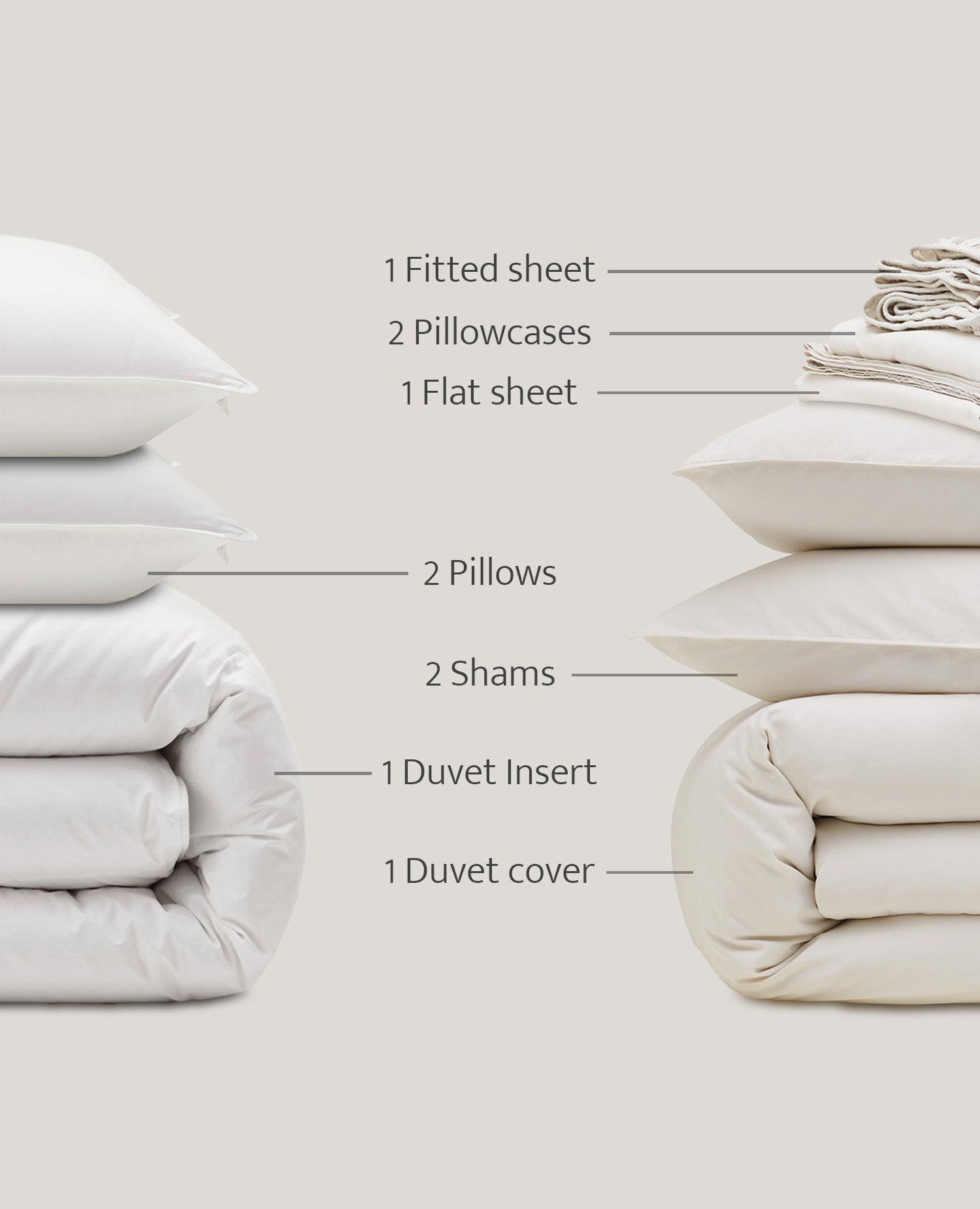 Organic Cotton All-In-One Bundle - Double Stitch By Bedsure
