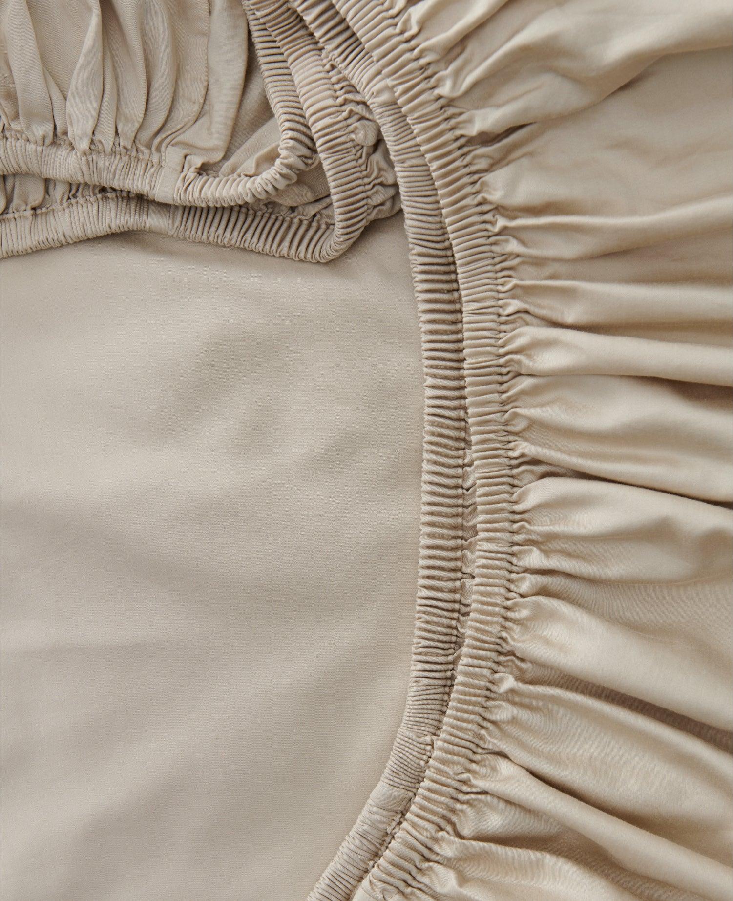 Cotton TENCEL™ Sateen Sheet Set - Double Stitch By Bedsure
