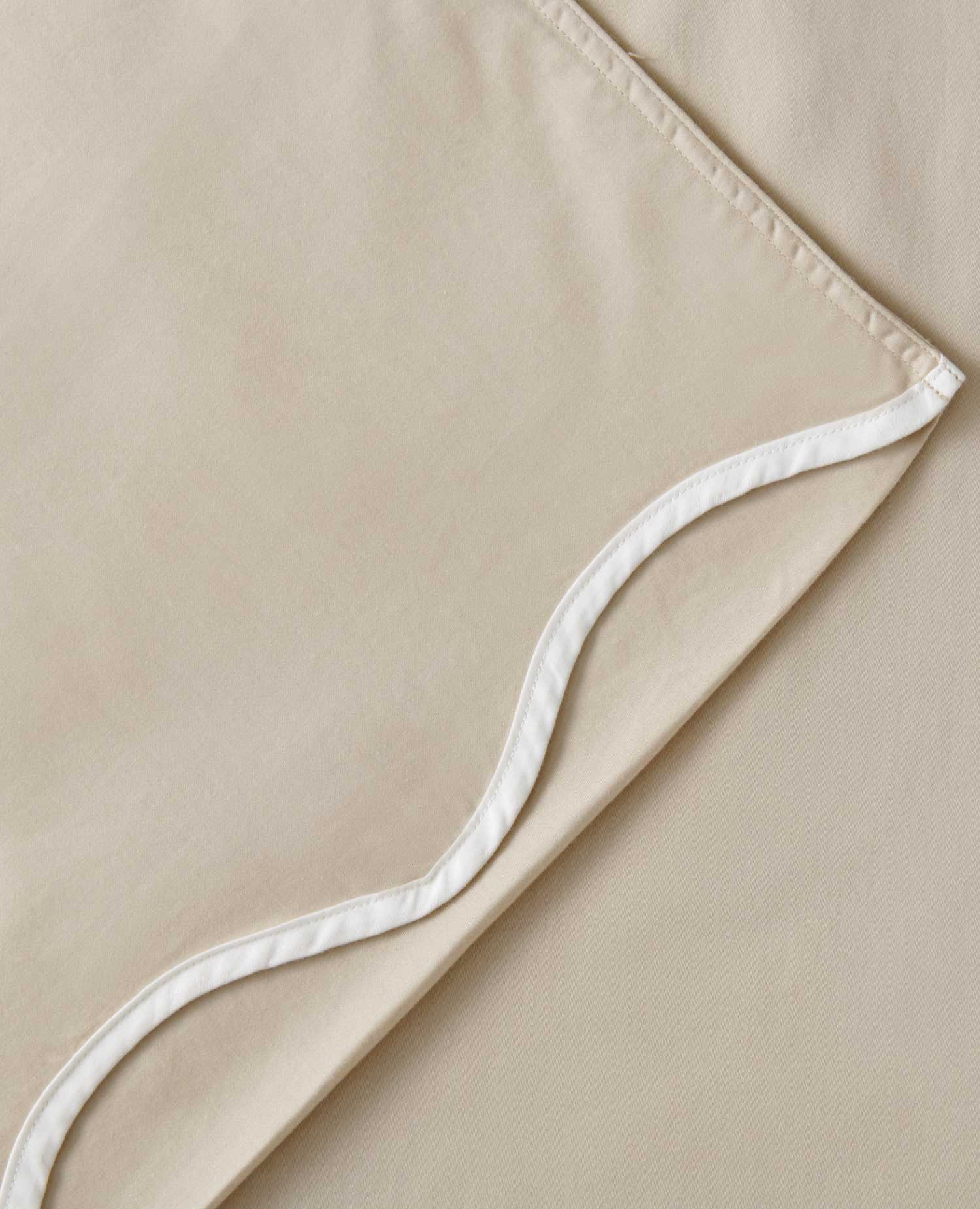 Cotton TENCEL™ Scalloped Pillowcases - Double Stitch By Bedsure