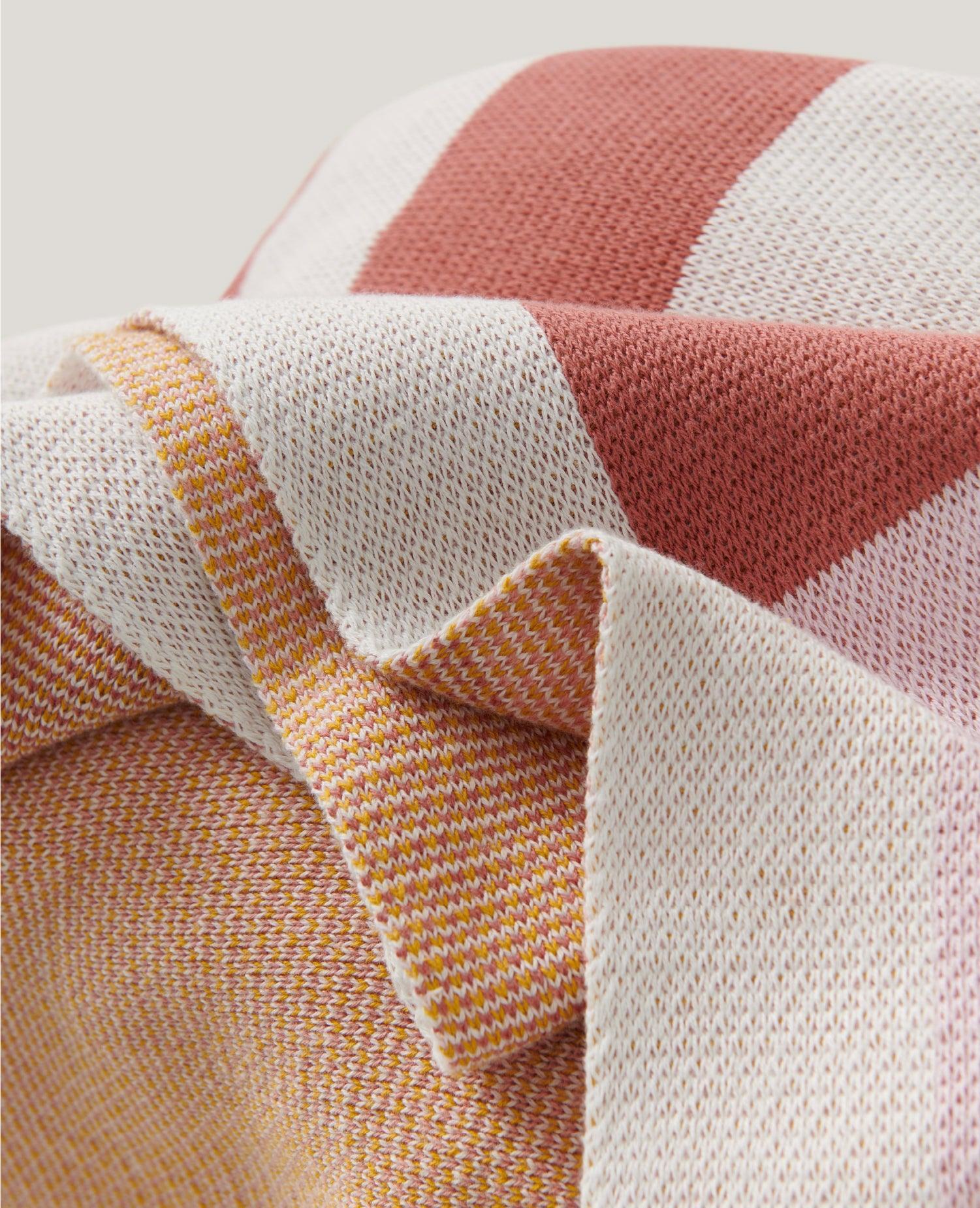 Intarsia Knit Throw Blanket - Double Stitch By Bedsure