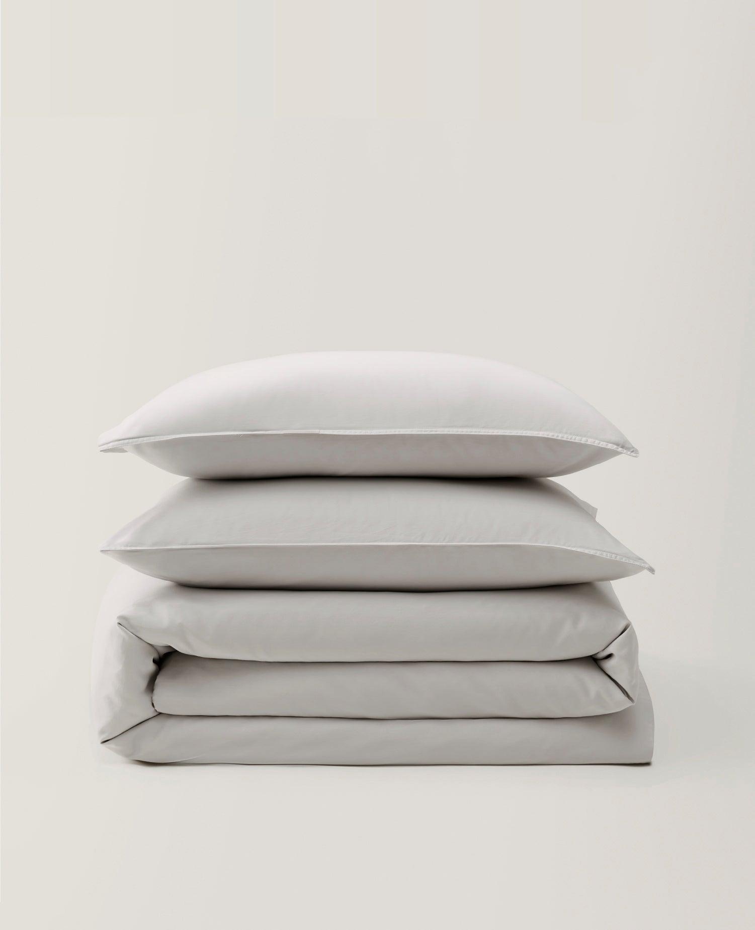 Perfect Blend 6535 Cotton TENCEL™ Sateen Duvet Cover Set - Double Stitch By Bedsure