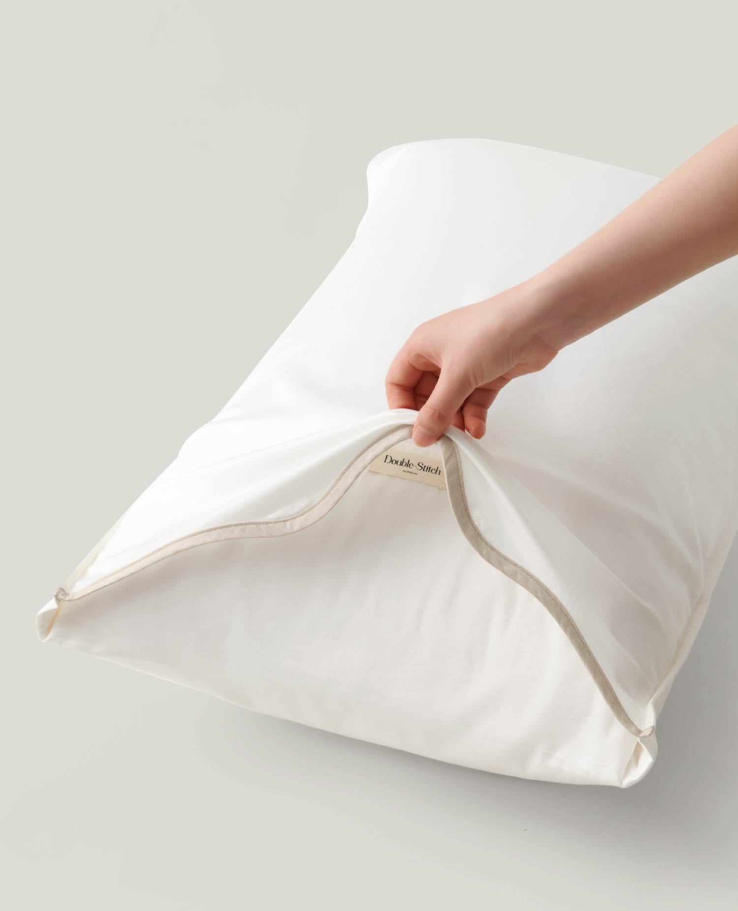 Cotton TENCEL™ Scalloped Pillowcases - Double Stitch By Bedsure